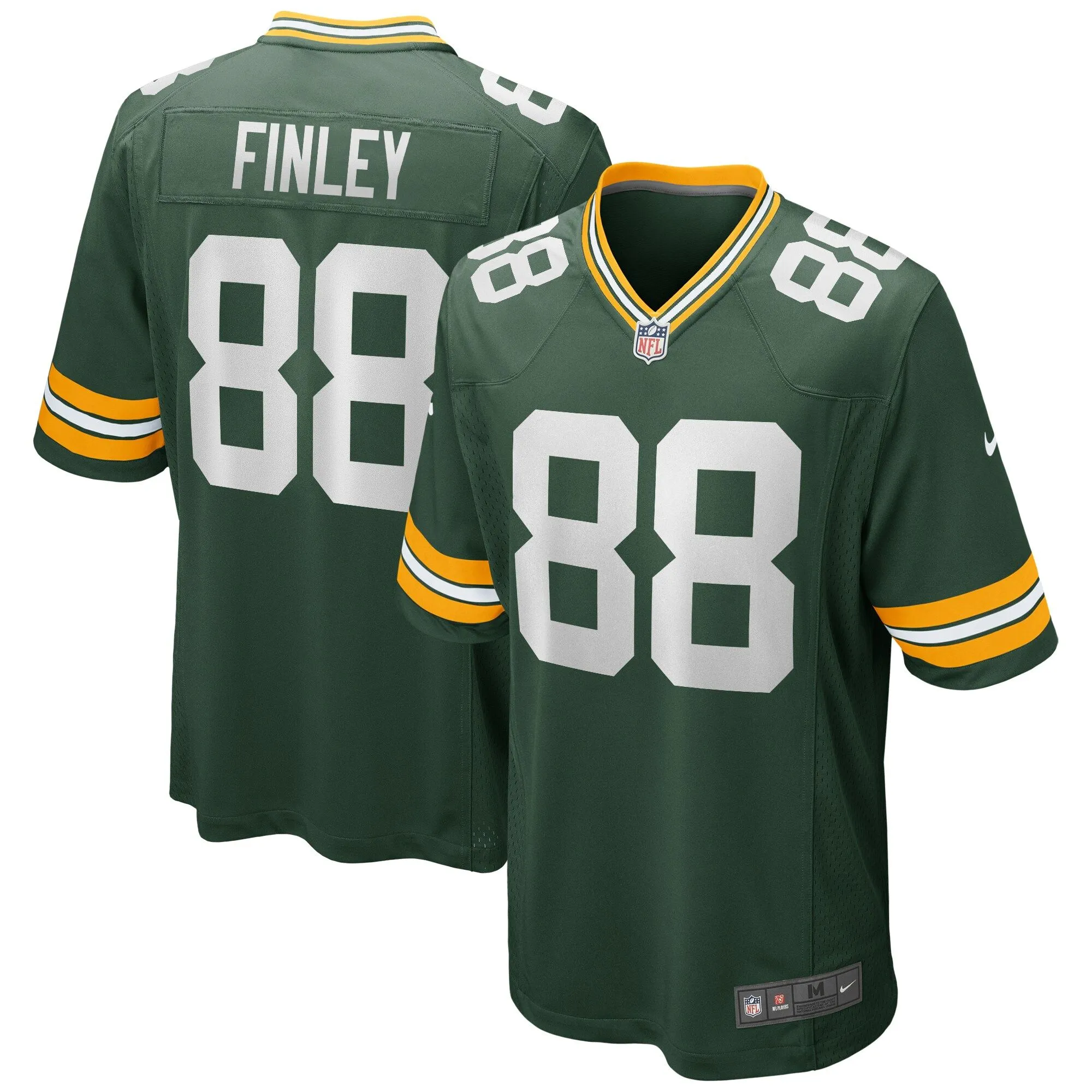 Jermichael Finley Green Bay Packers  Game Retired Player Jersey - Green