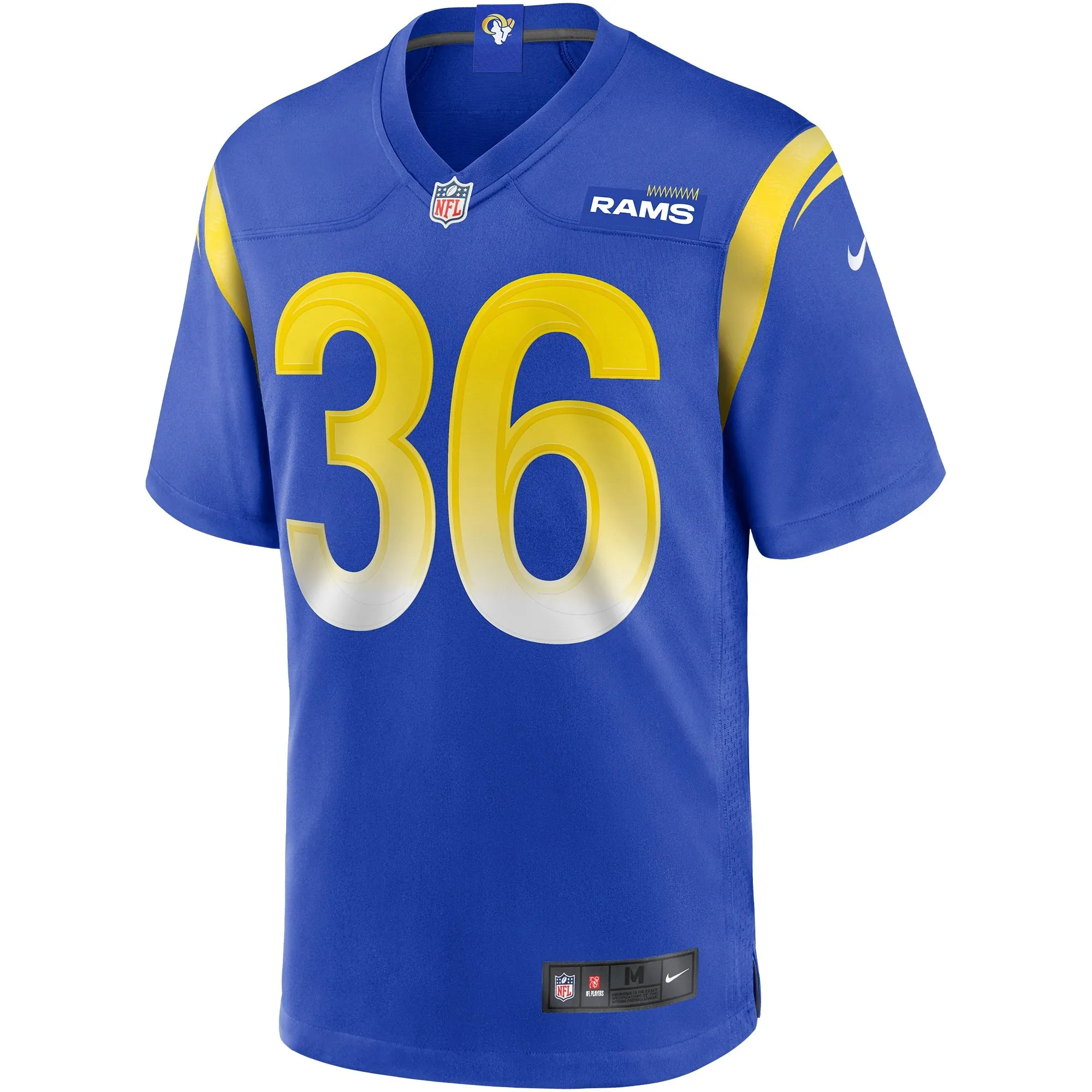 Jerome Bettis Los Angeles Rams  Game Retired Player Jersey - Royal