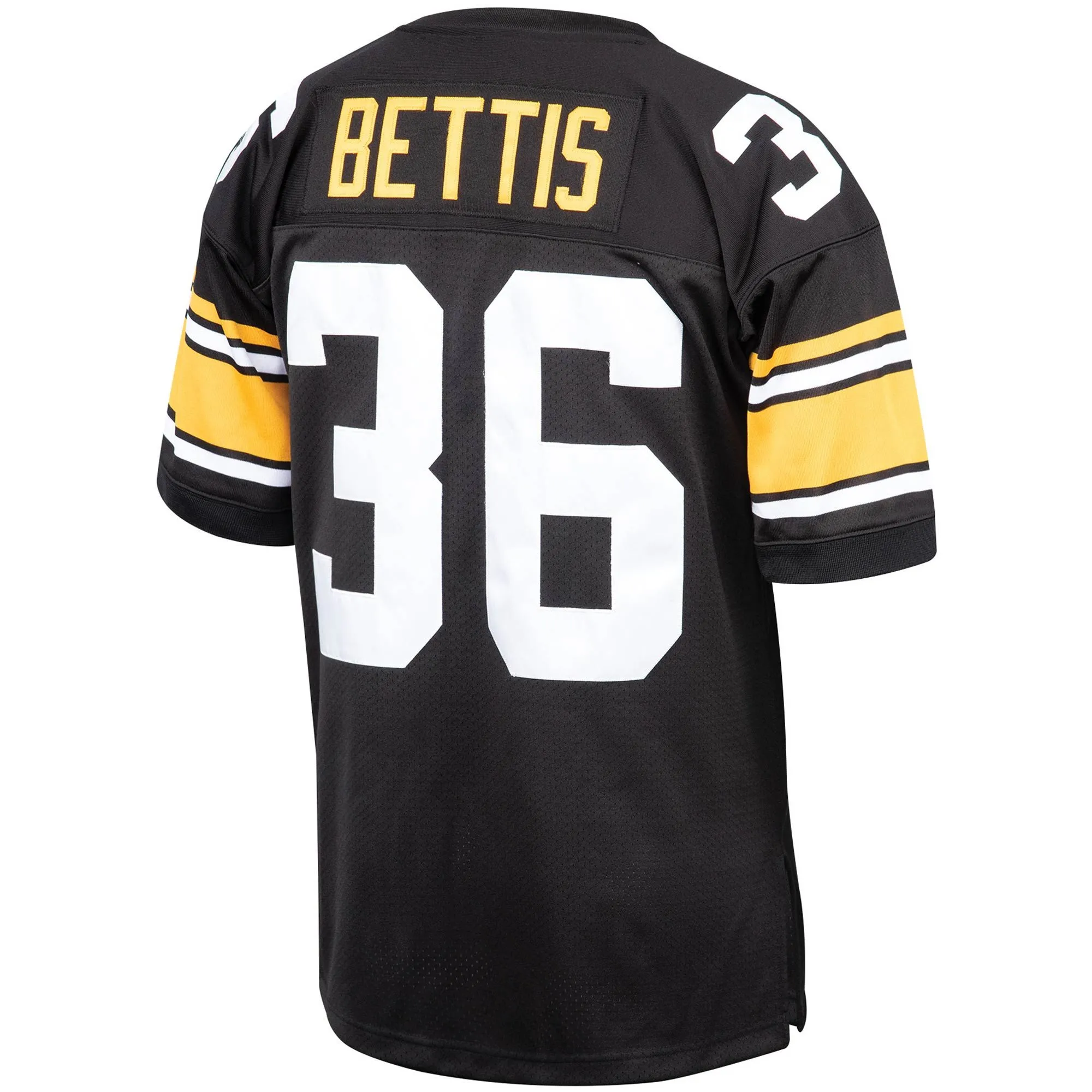 Jerome Bettis Pittsburgh Steelers 1996 Mitchell & Ness  Throwback Retired Player Jersey - Black