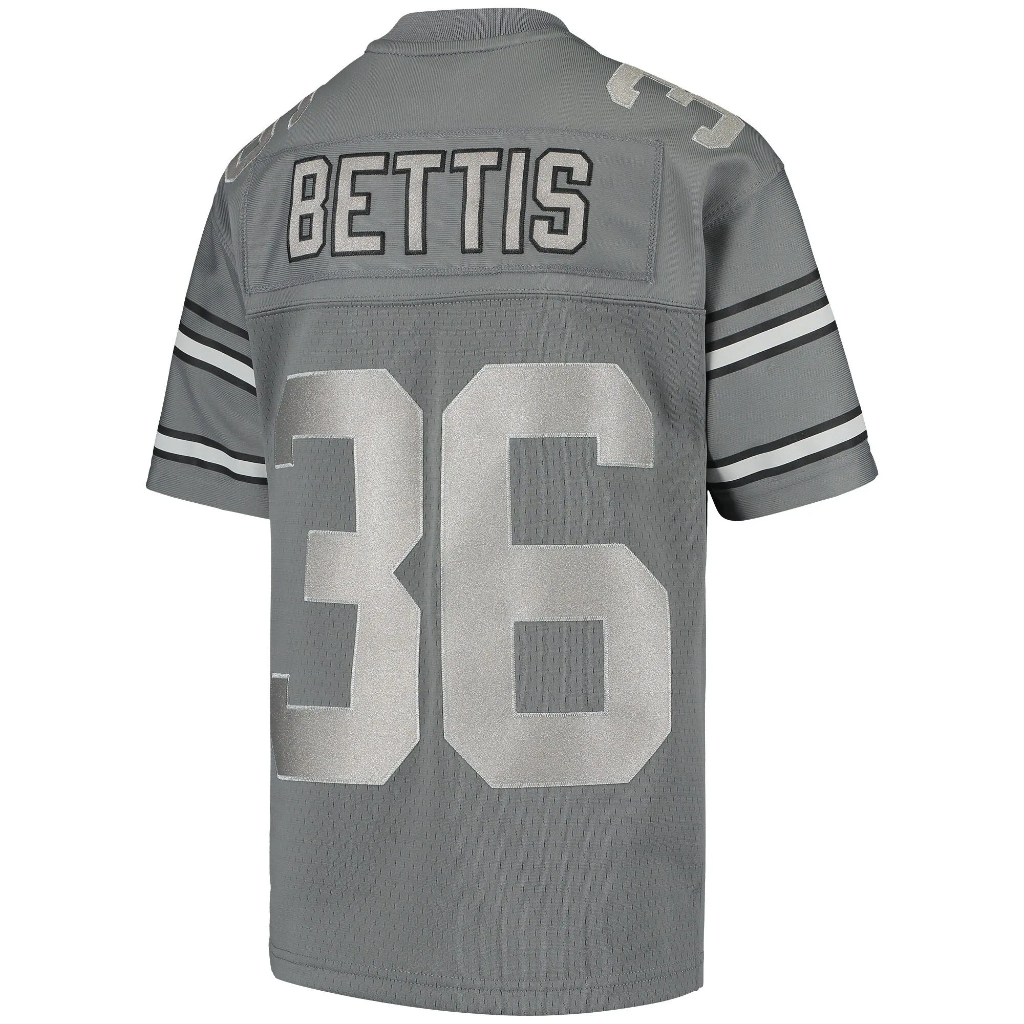 Jerome Bettis Pittsburgh Steelers Mitchell & Ness Youth 1996 Retired Player Metal Replica Jersey - Charcoal