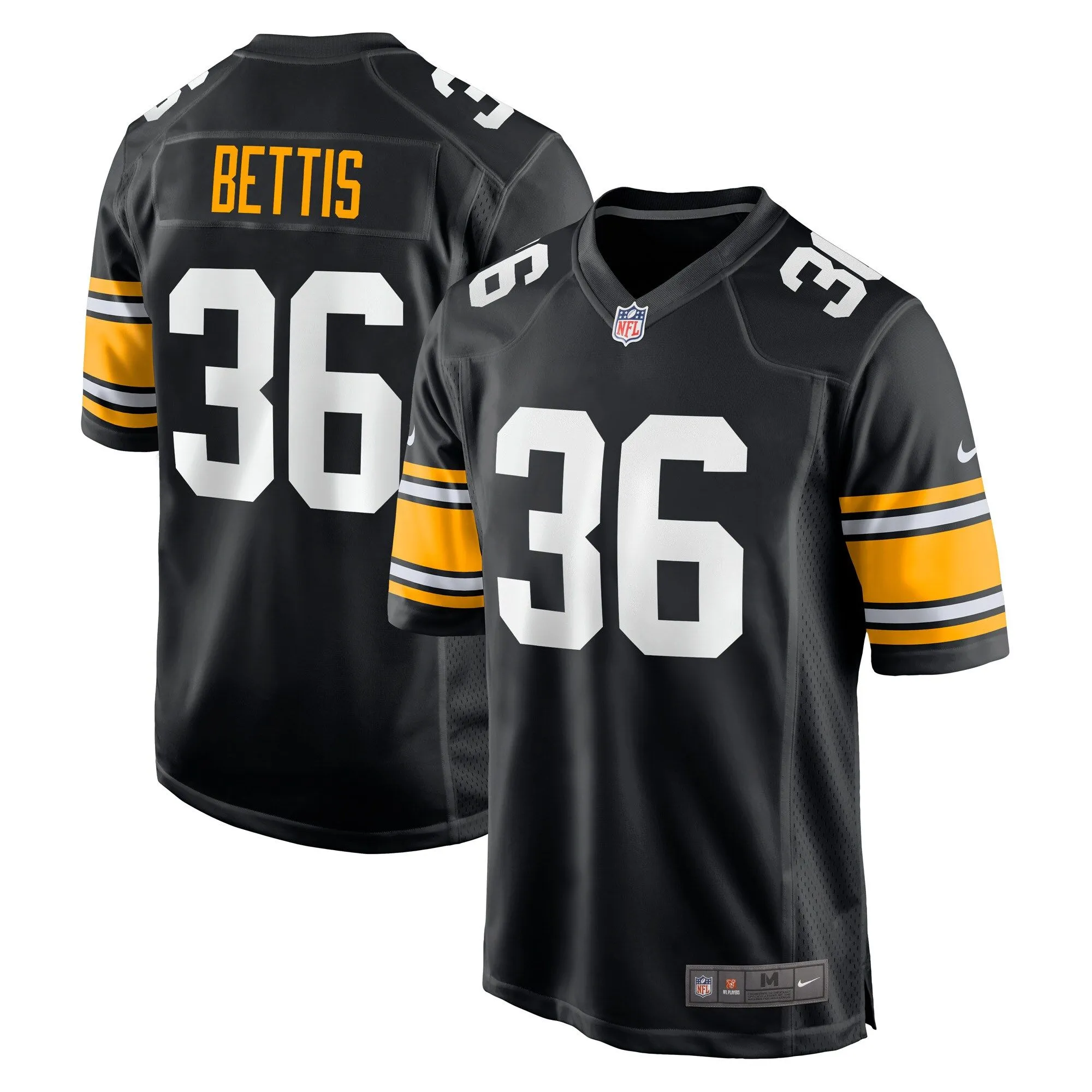 Jerome Bettis Pittsburgh Steelers  Retired Player Jersey - Black