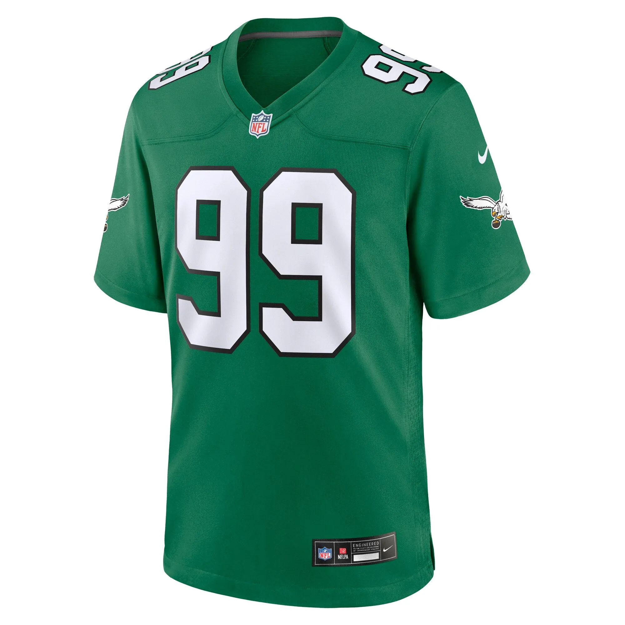 Jerome Brown Philadelphia Eagles  Alternate Game Jersey - Kelly Green