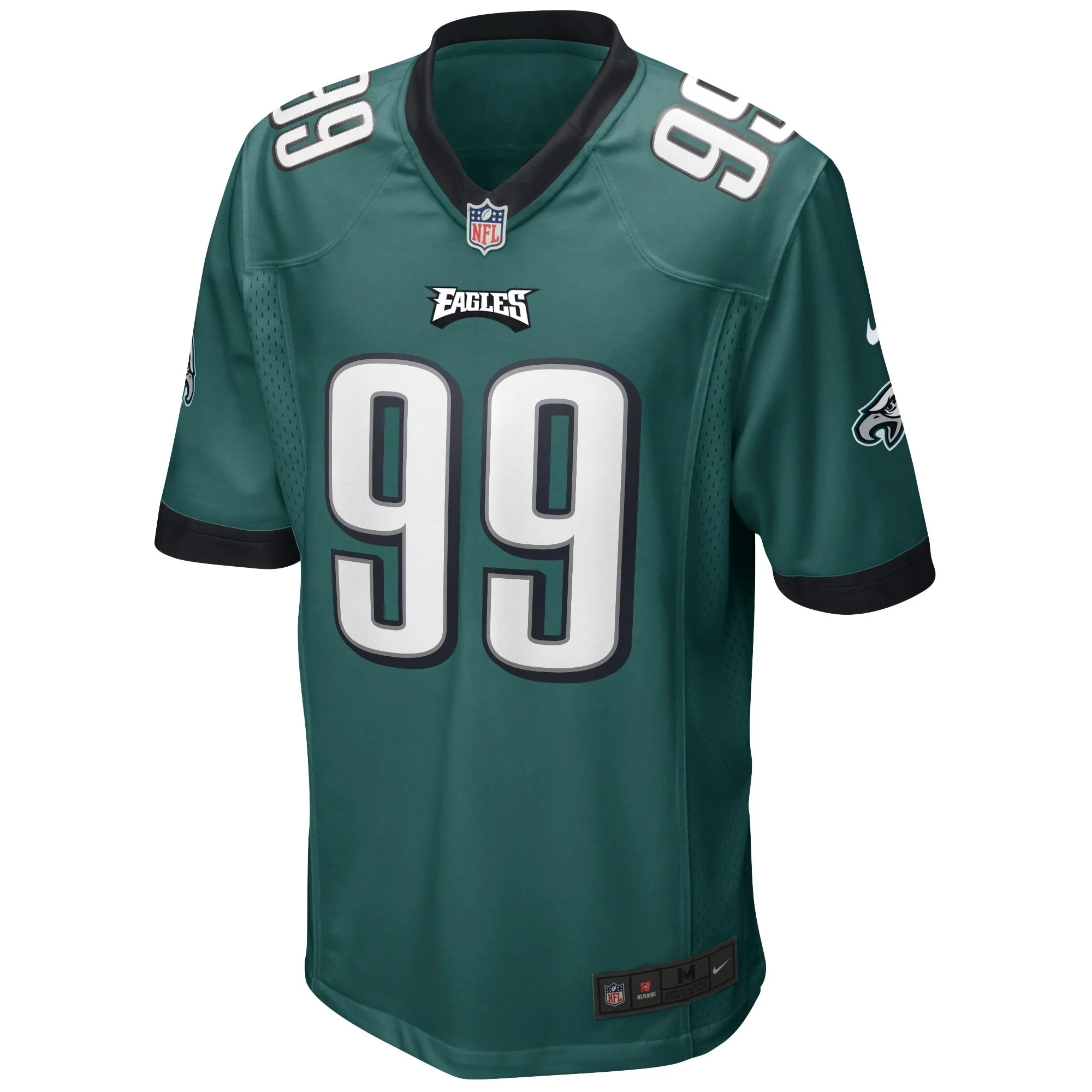 Jerome Brown Philadelphia Eagles  Game Retired Player Jersey - Midnight Green