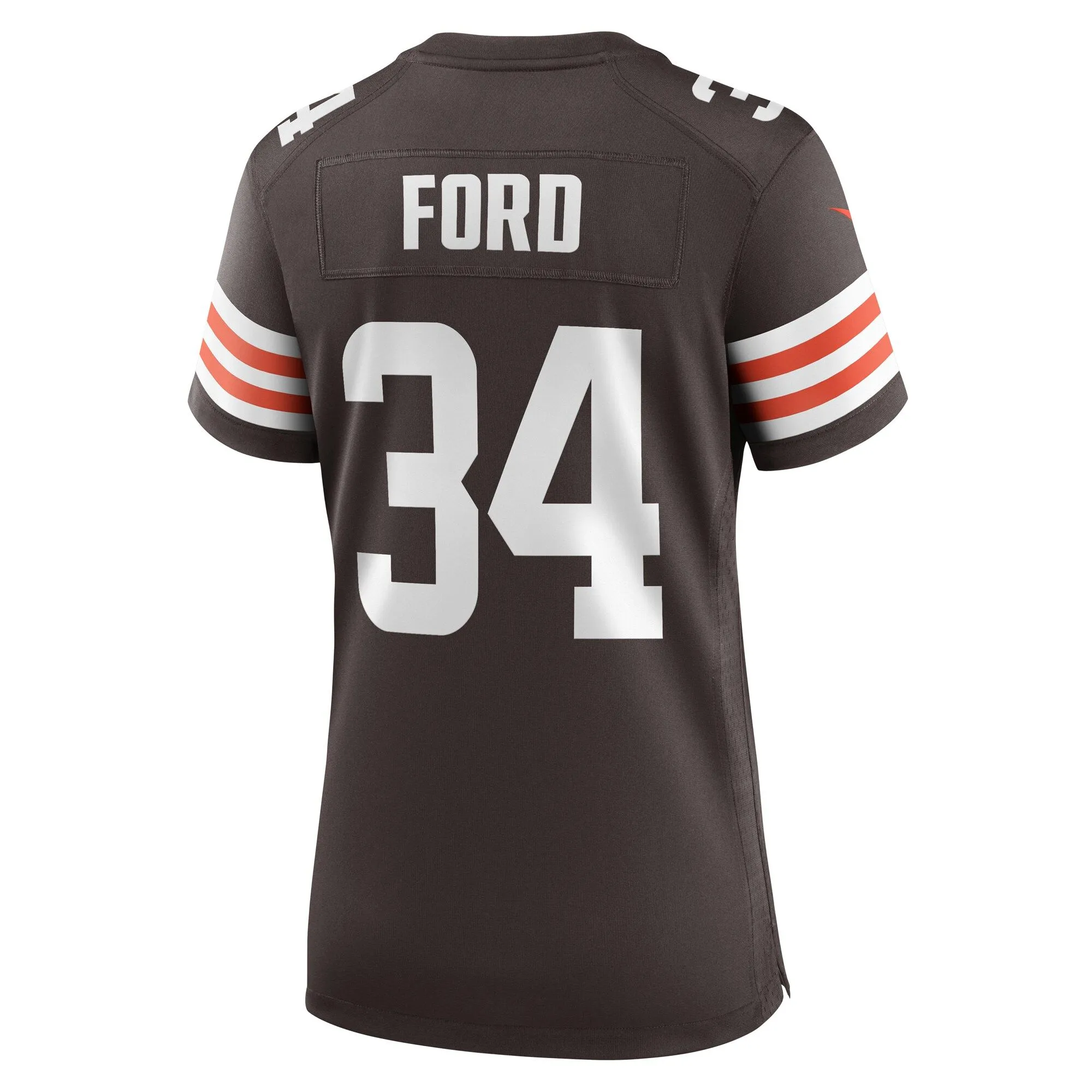 Jerome Ford Cleveland Browns  Women's Game Player Jersey - Brown