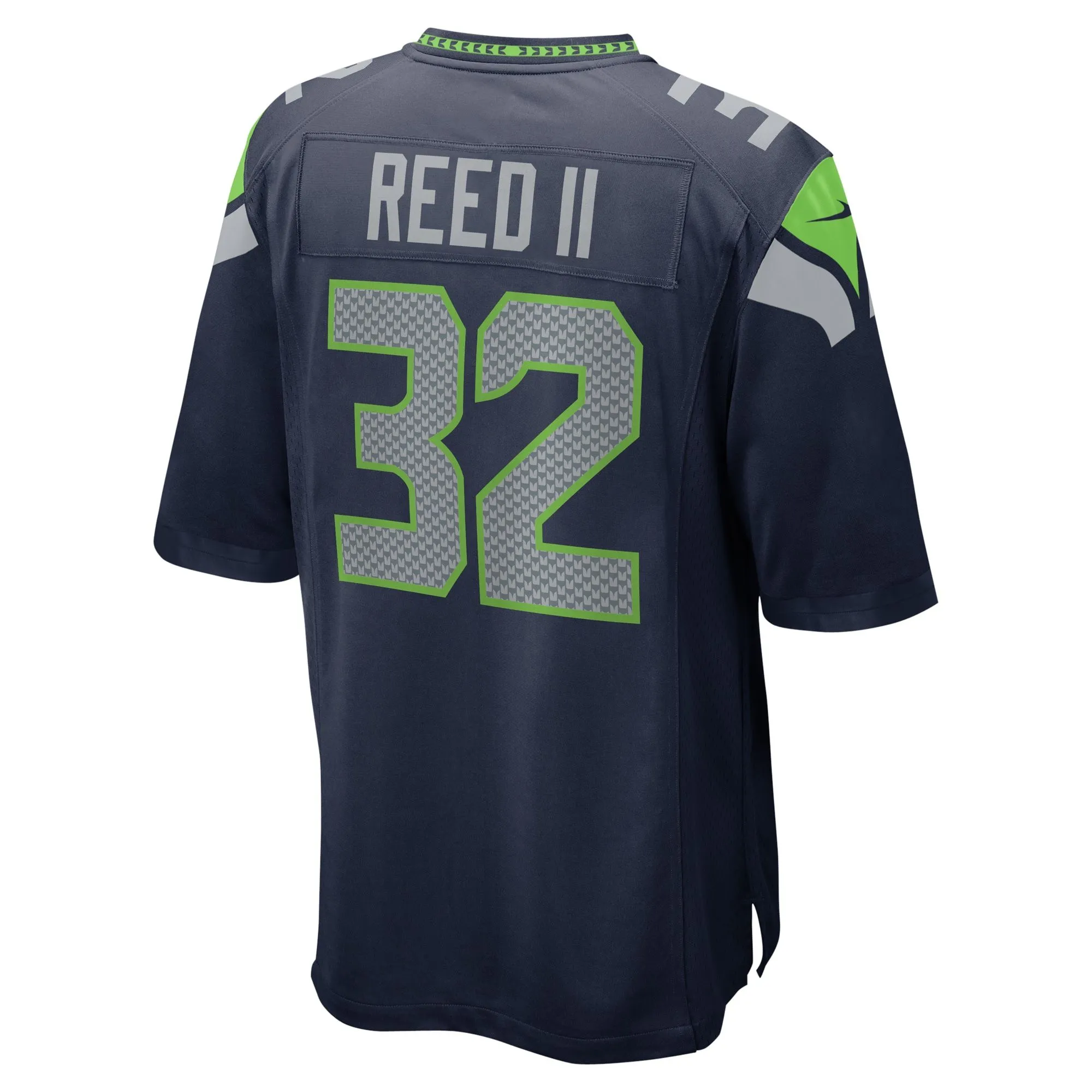 Jerrick Reed II Seattle Seahawks   Game Jersey - College Navy