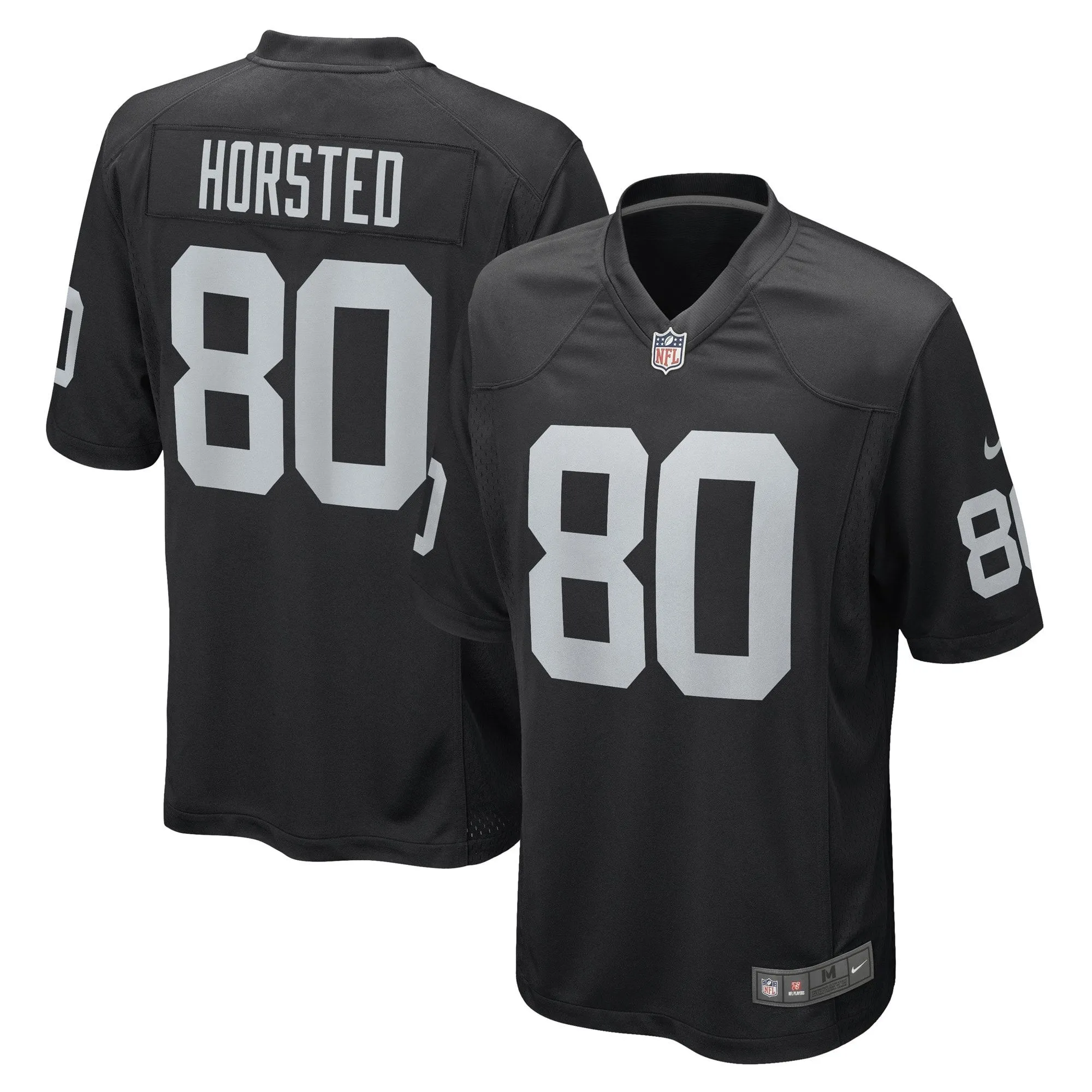 Jesper Horsted Las Vegas Raiders  Game Player Jersey - Black