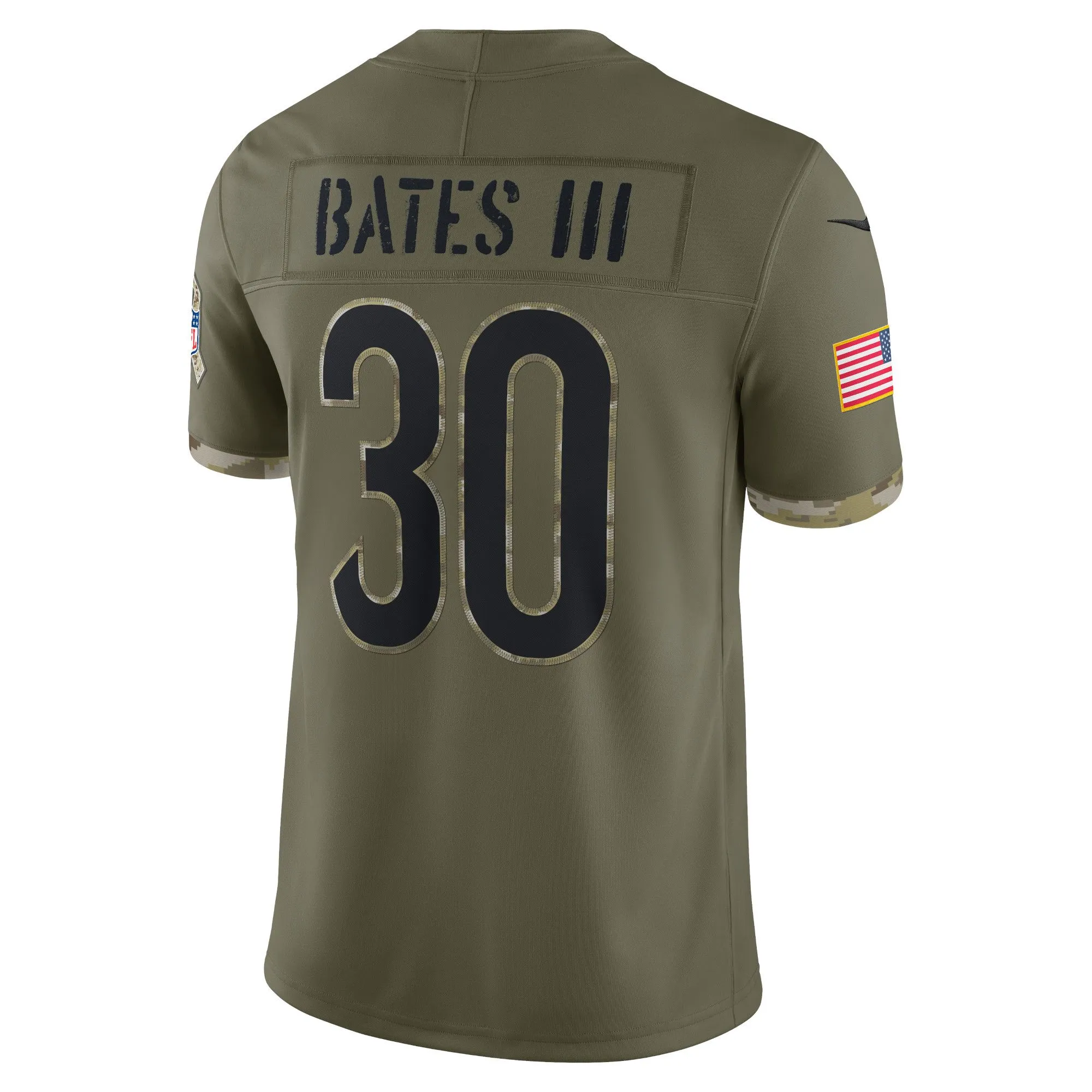 Jessie Bates III Cincinnati Bengals  2022 Salute To Service Limited Jersey - Olive