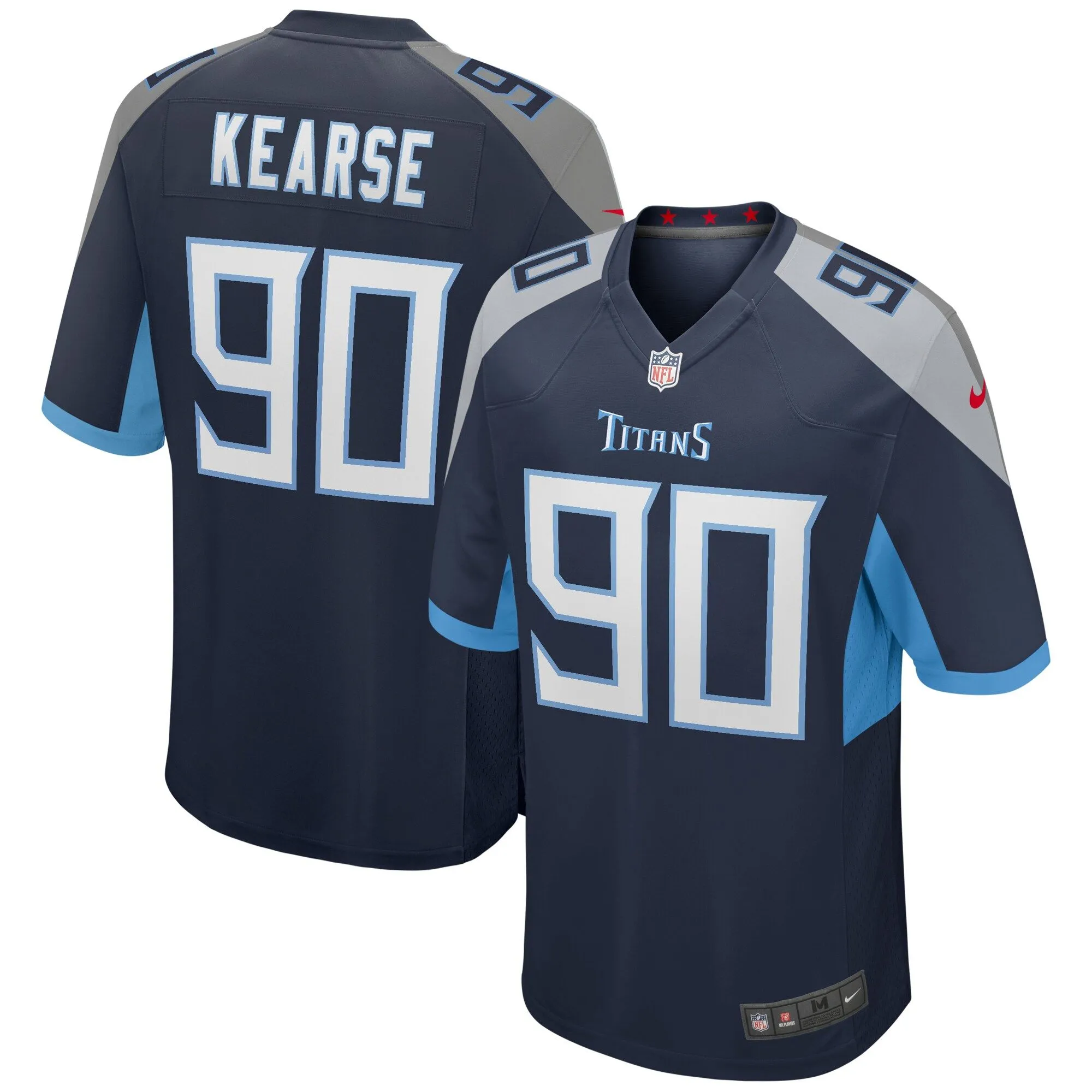 Jevon Kearse Tennessee Titans  Game Retired Player Jersey - Navy