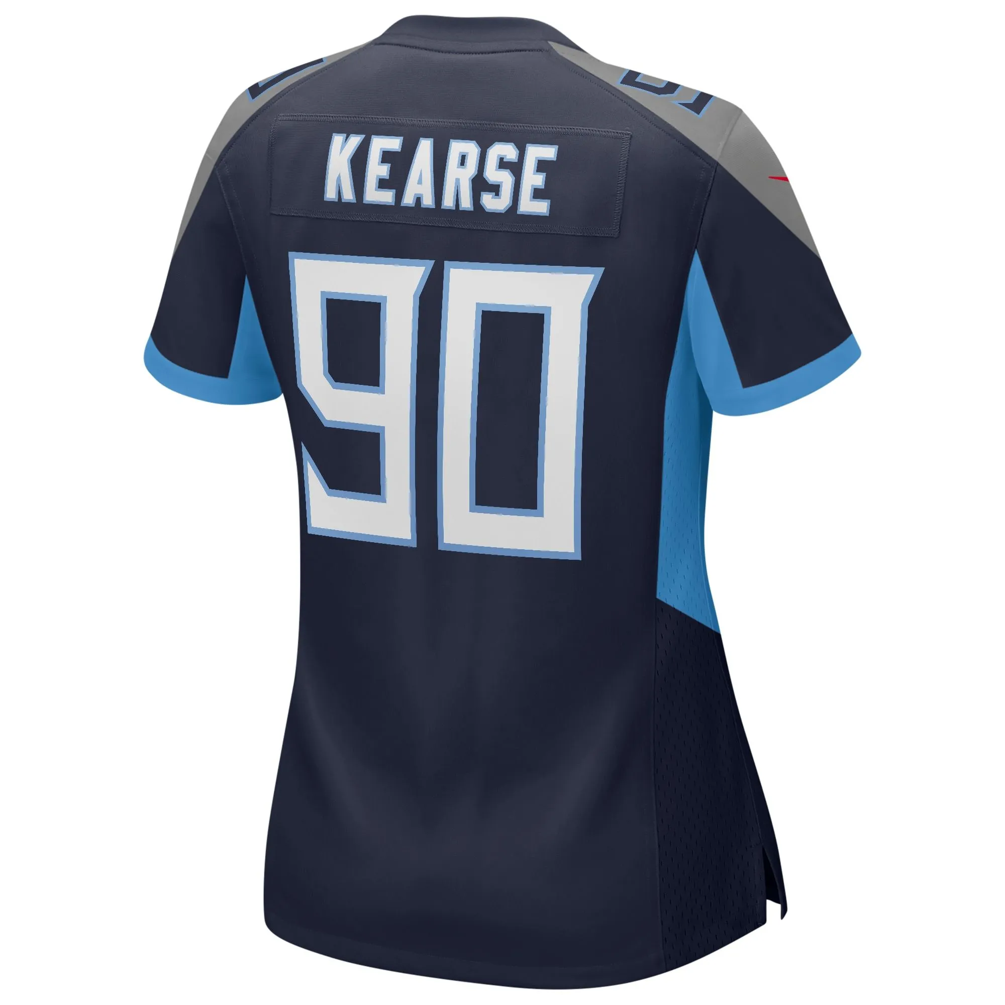 Jevon Kearse Tennessee Titans  Women's Game Retired Player Jersey - Navy