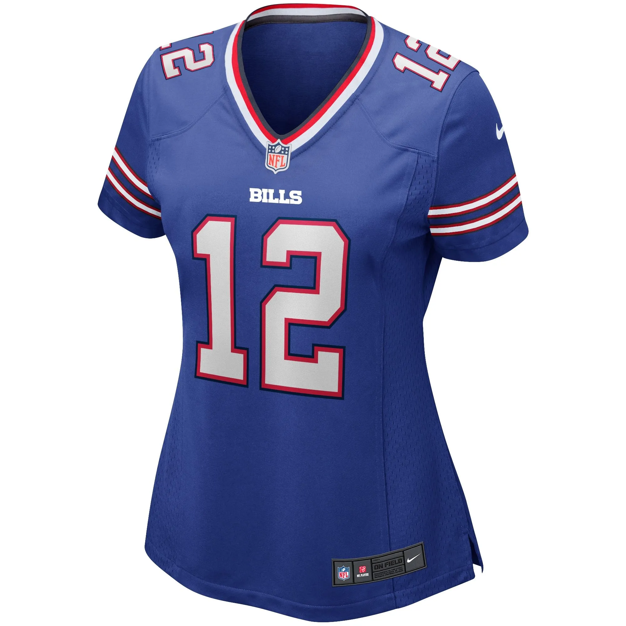 Jim Kelly Buffalo Bills  Women's Game Retired Player Jersey - Royal