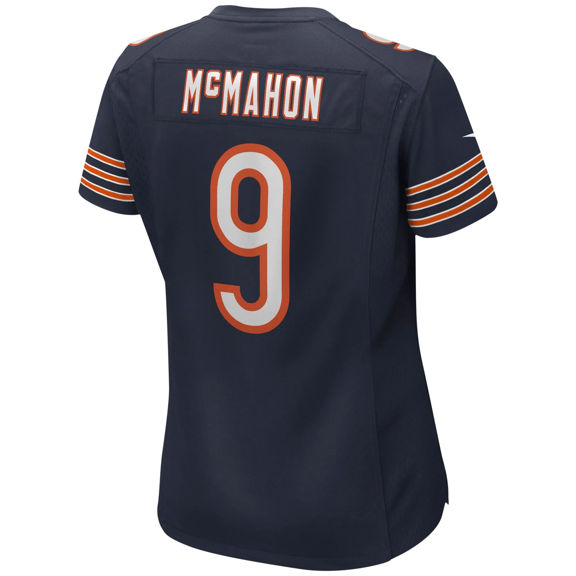 Jim McMahon Chicago Bears  Women's Game Retired Player Jersey - Navy