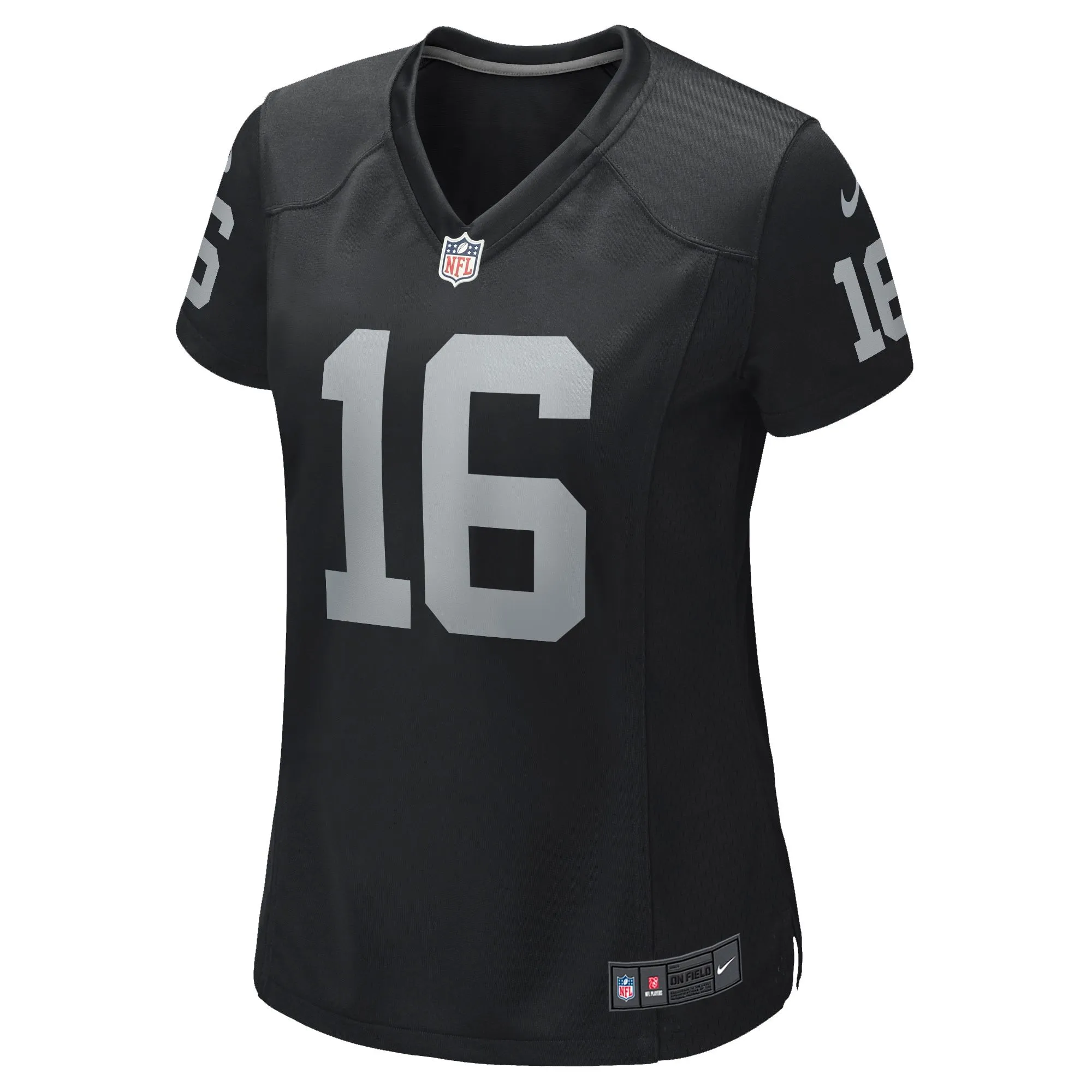 Jim Plunkett Las Vegas Raiders  Women's Game Retired Player Jersey - Black