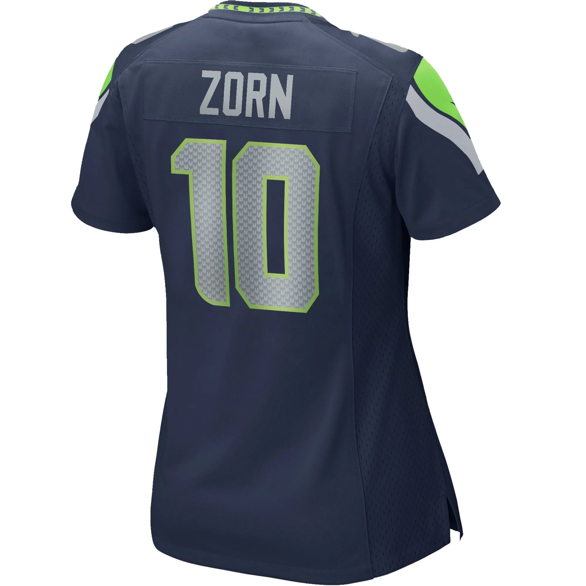 Jim Zorn Seattle Seahawks  Women's Game Retired Player Jersey - College Navy