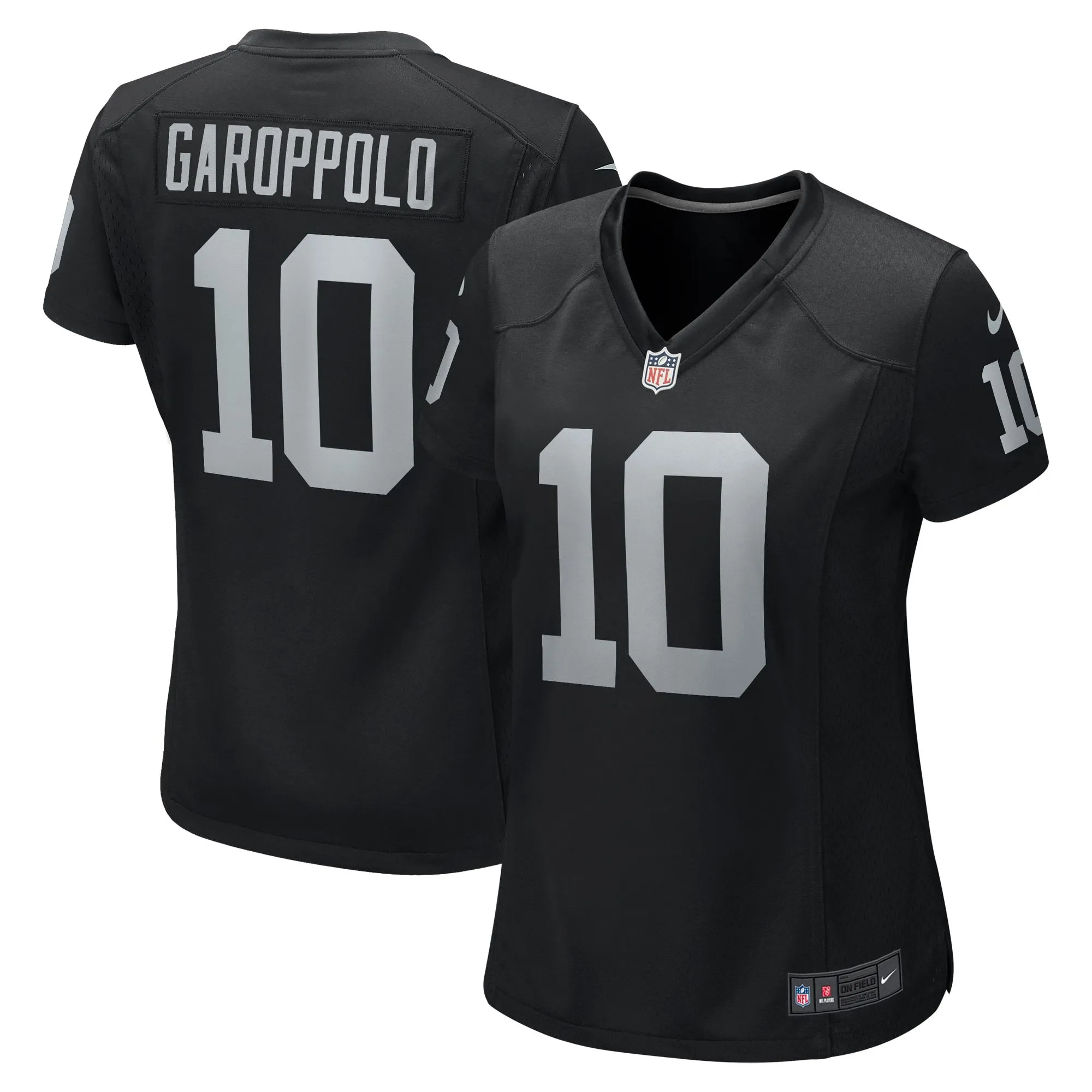 Jimmy Garoppolo Las Vegas Raiders  Women's Player Jersey - Black