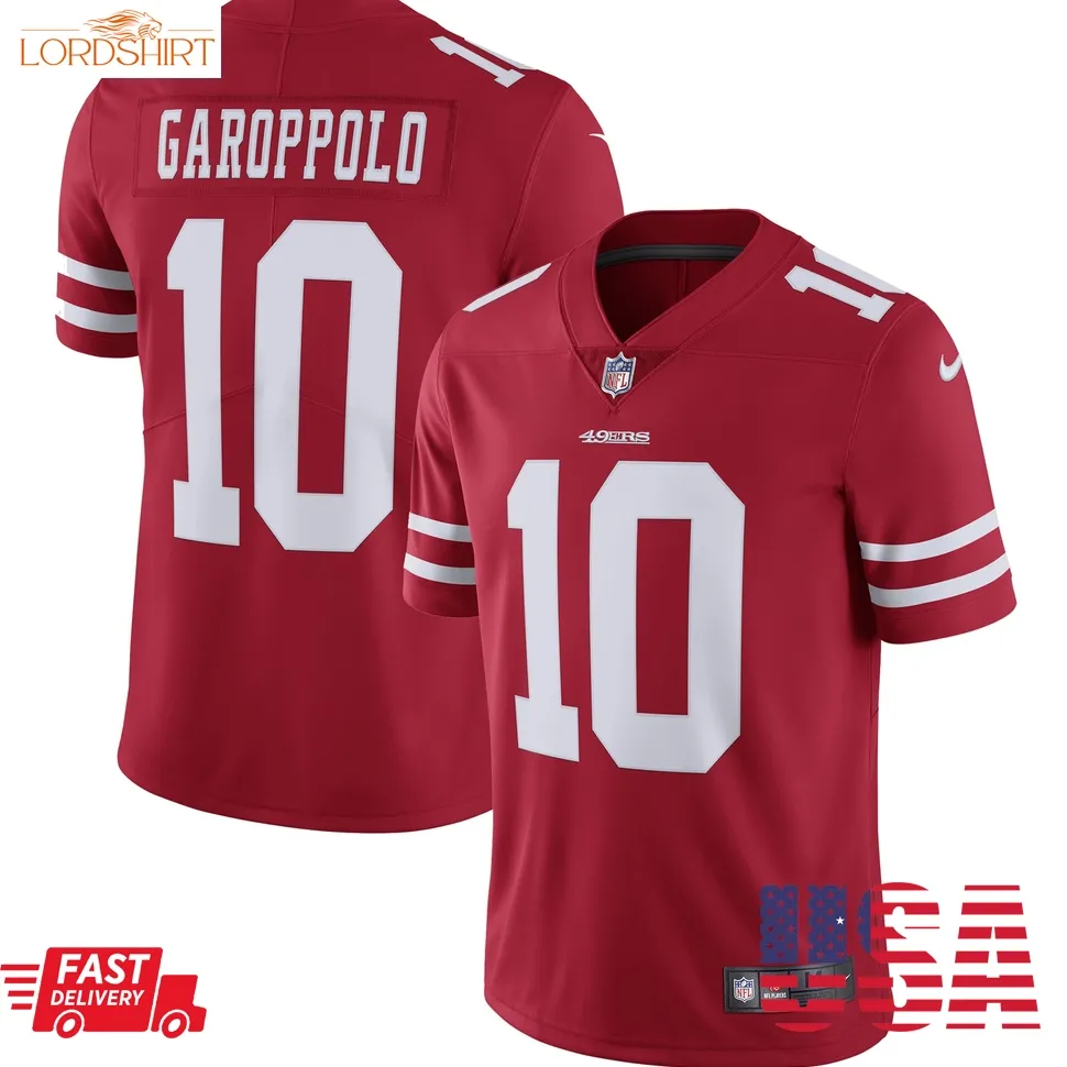 Jimmy Garoppolo San Francisco 49Ers  Vapor Untouchable Limited Jersey   Scarlet