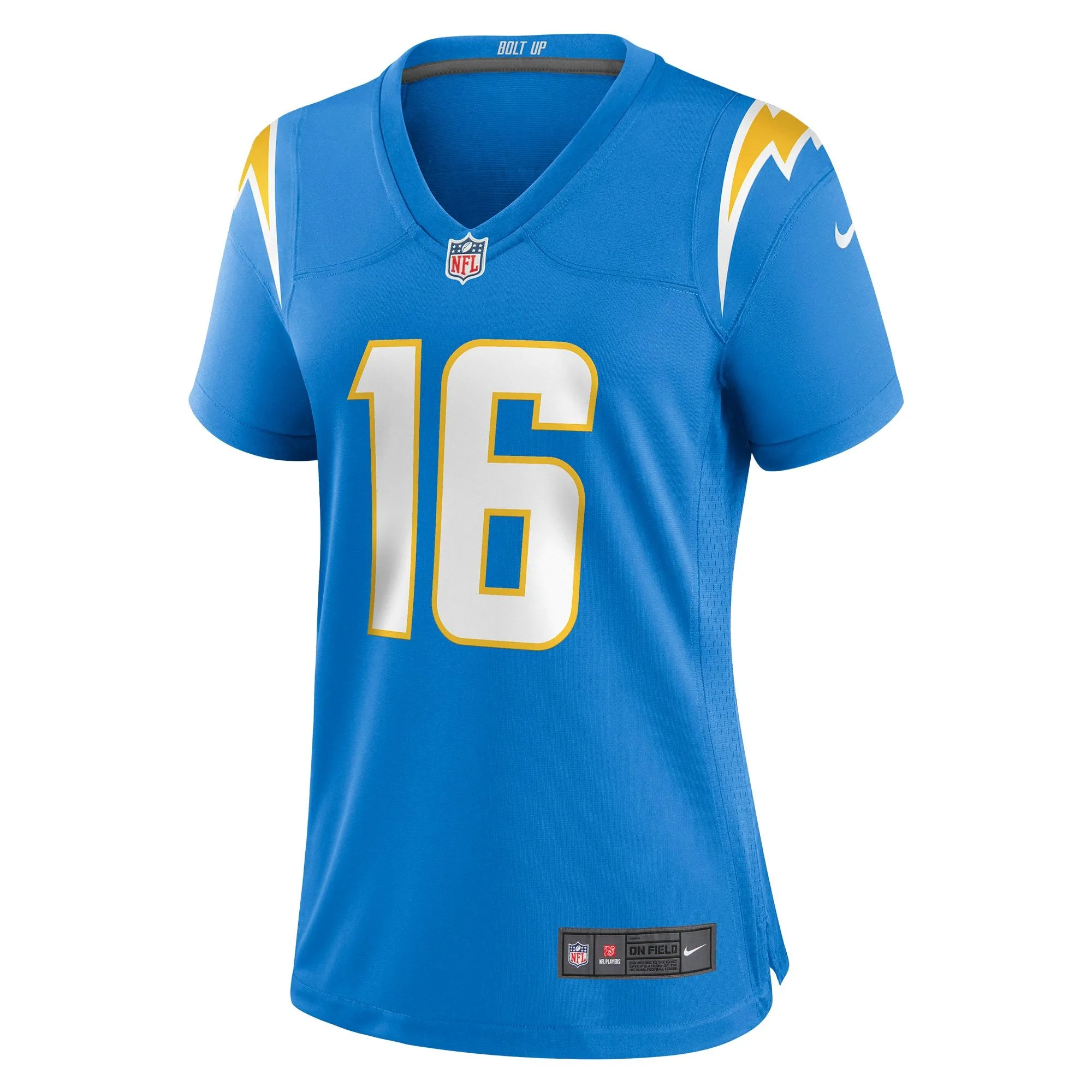 JK Scott Los Angeles Chargers  Women's Game Jersey - Powder Blue