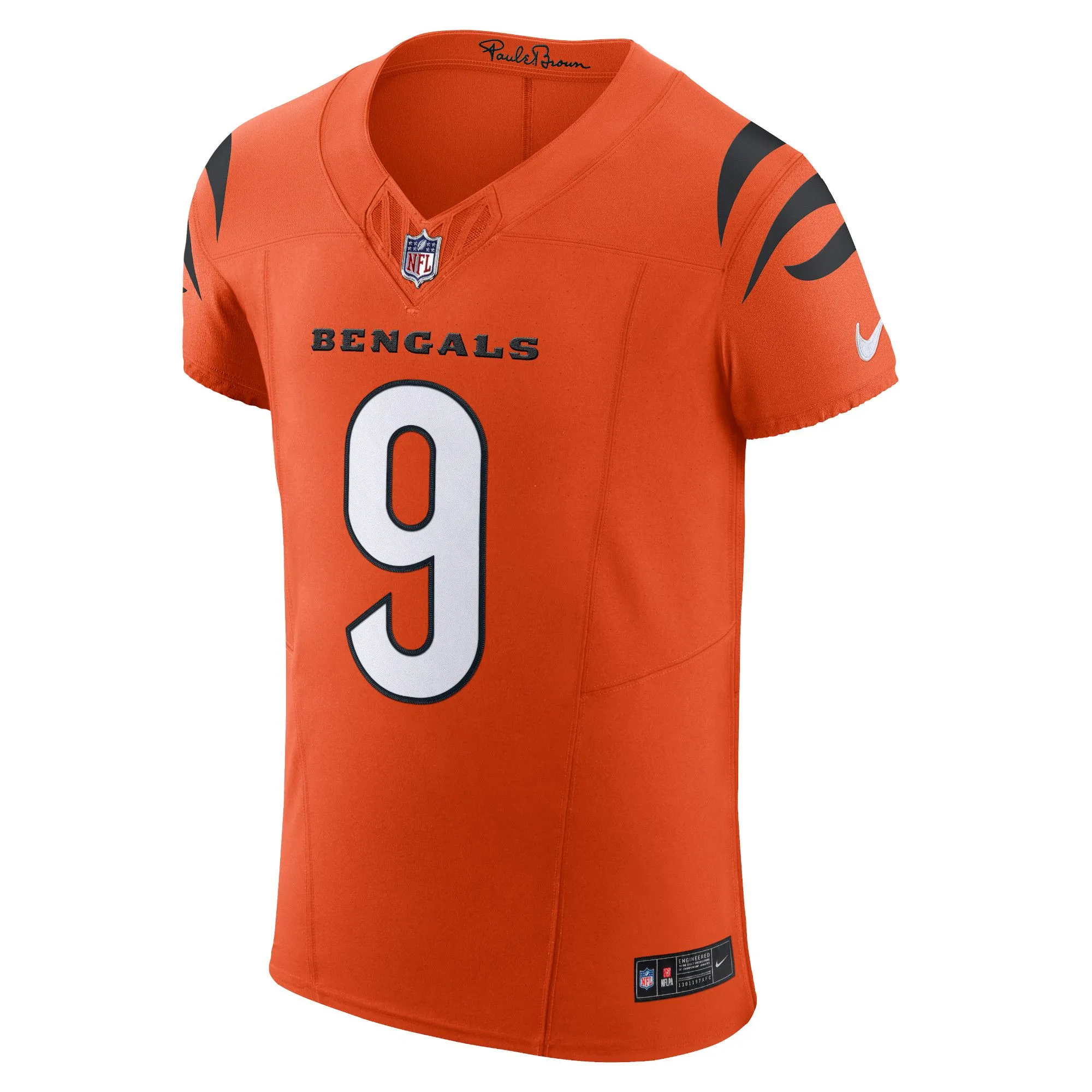 Joe Burrow Cincinnati Bengals  Vapor F.U.S.E. Elite Jersey - Orange