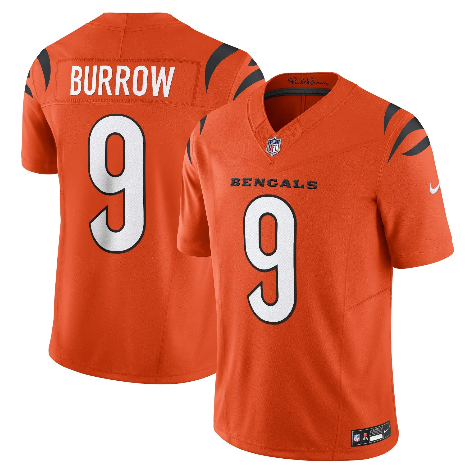 Joe Burrow Cincinnati Bengals  Vapor F.U.S.E. Limited Jersey - Orange