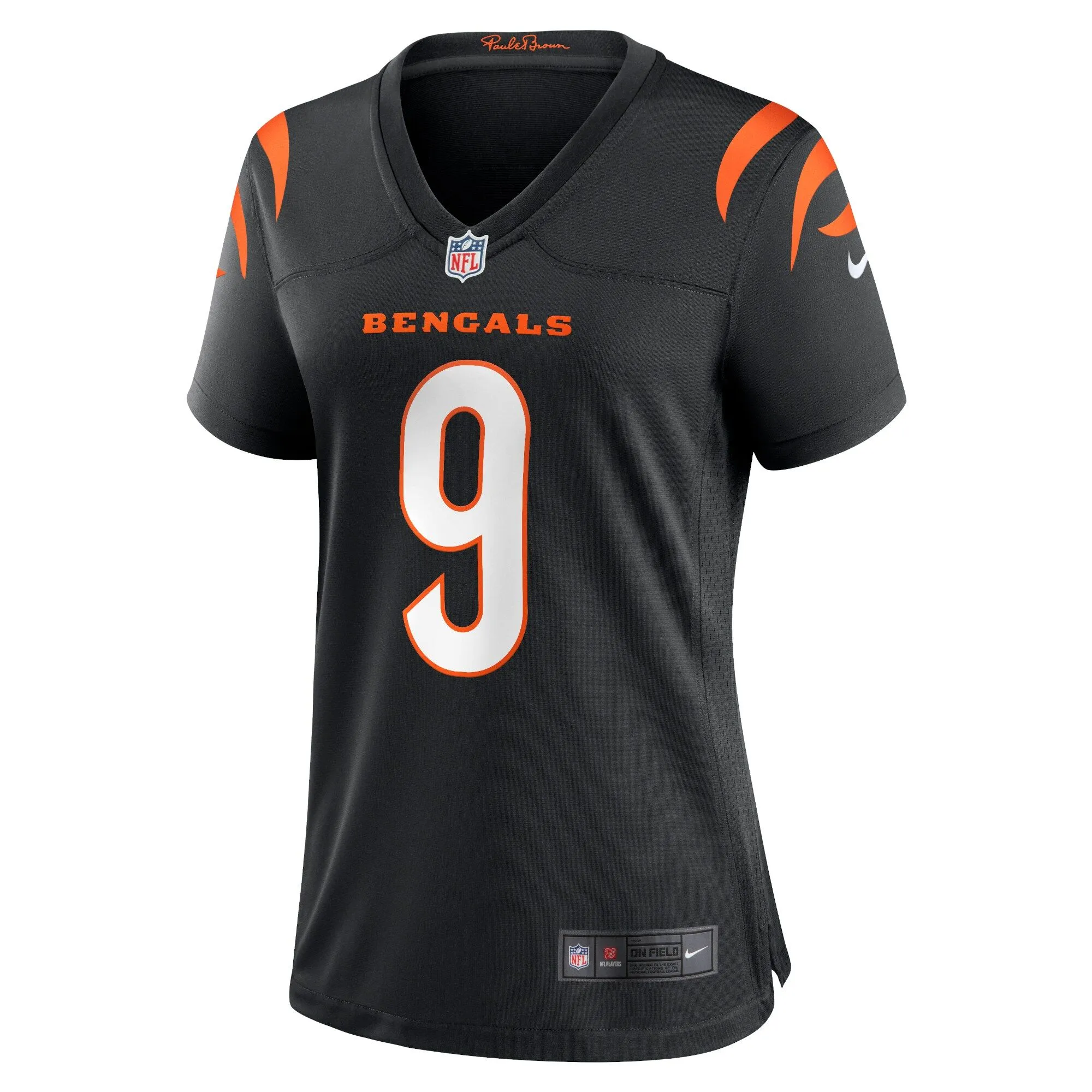 Joe Burrow Cincinnati Bengals  Women's Game Jersey - Black