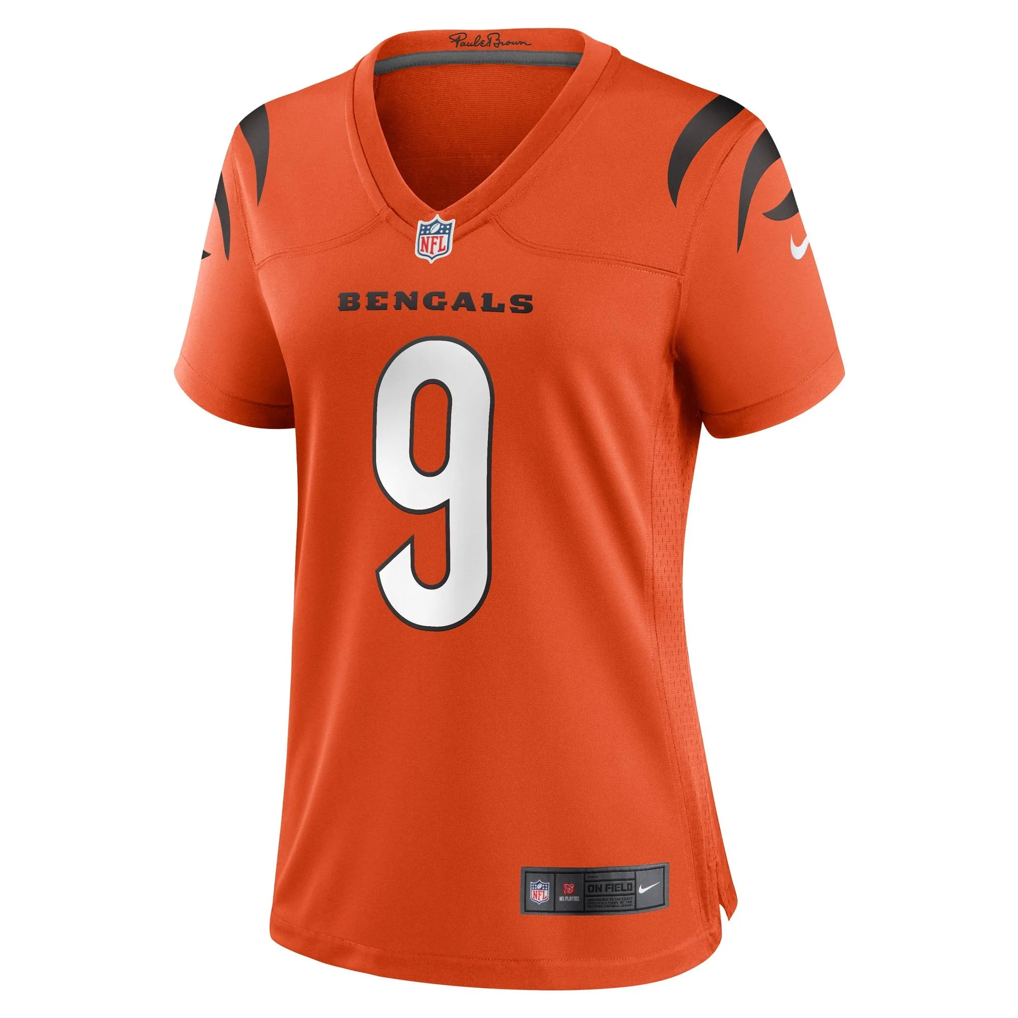 Joe Burrow Cincinnati Bengals  Women's Game Jersey - Orange