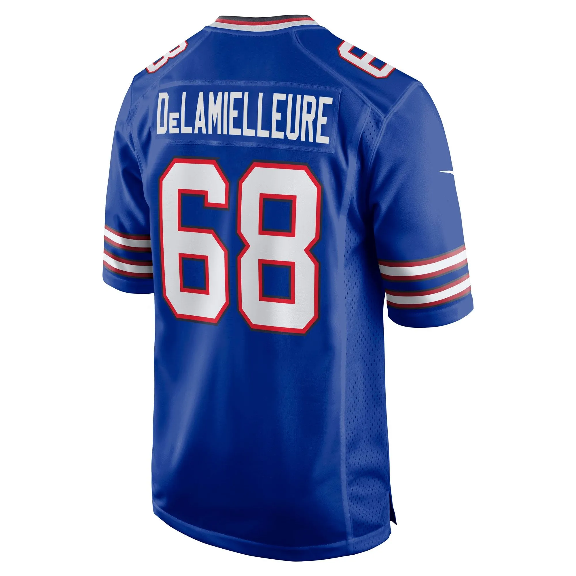 Joe DeLamielleure Buffalo Bills  Game Retired Player Jersey - Royal