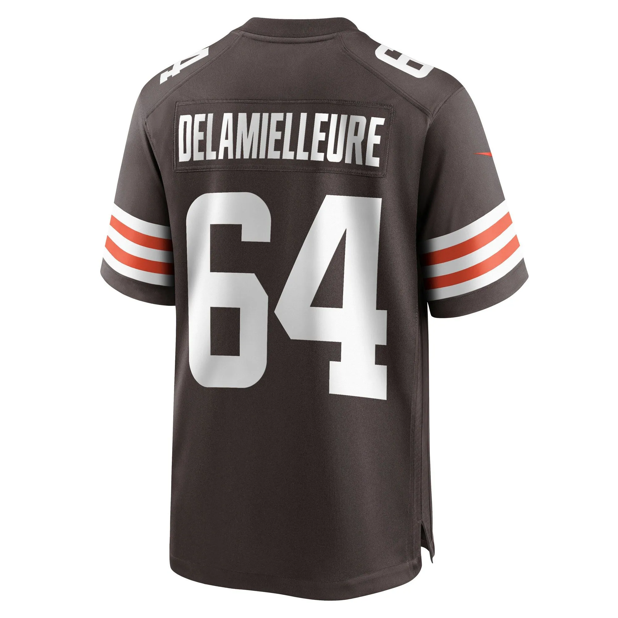 Joe DeLamielleure Cleveland Browns  Game Retired Player Jersey - Brown