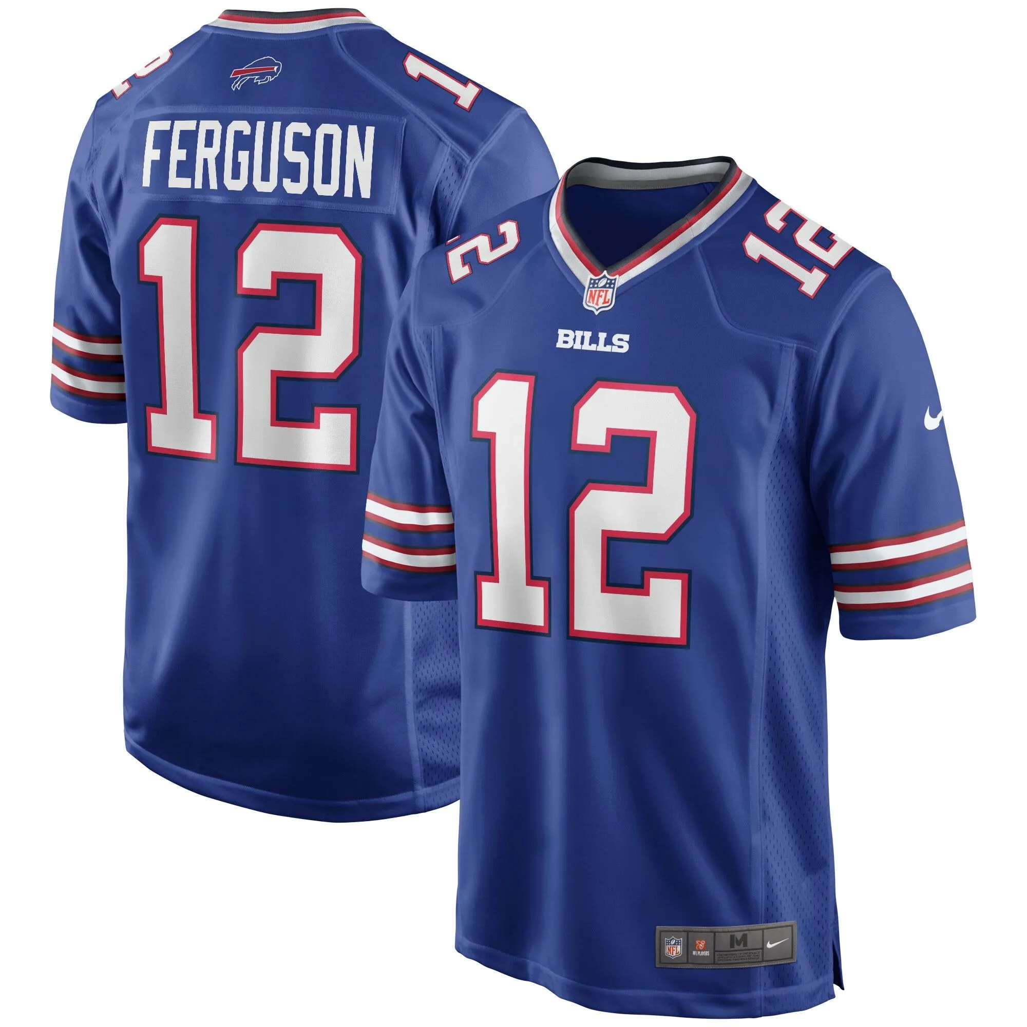 Joe Ferguson Buffalo Bills  Game Retired Player Jersey - Royal