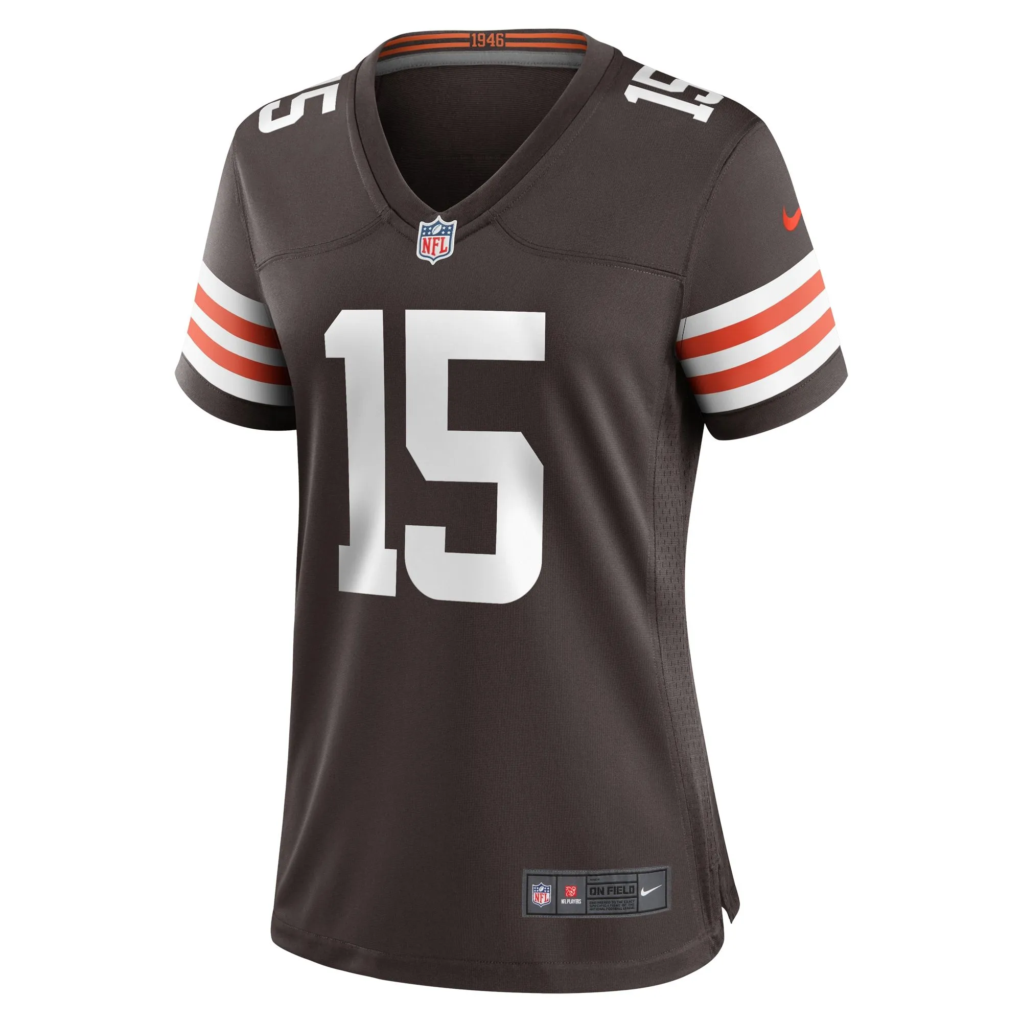 Joe Flacco Cleveland Browns  Women's Game Player Jersey - Brown