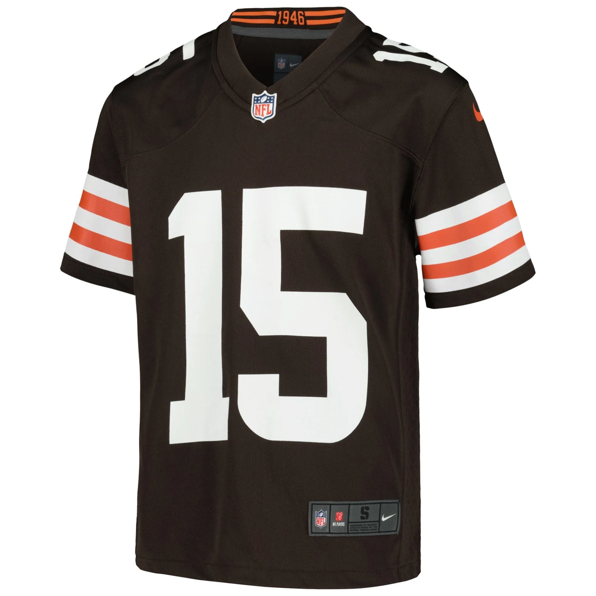 Joe Flacco Cleveland Browns  Youth Game Jersey - Brown