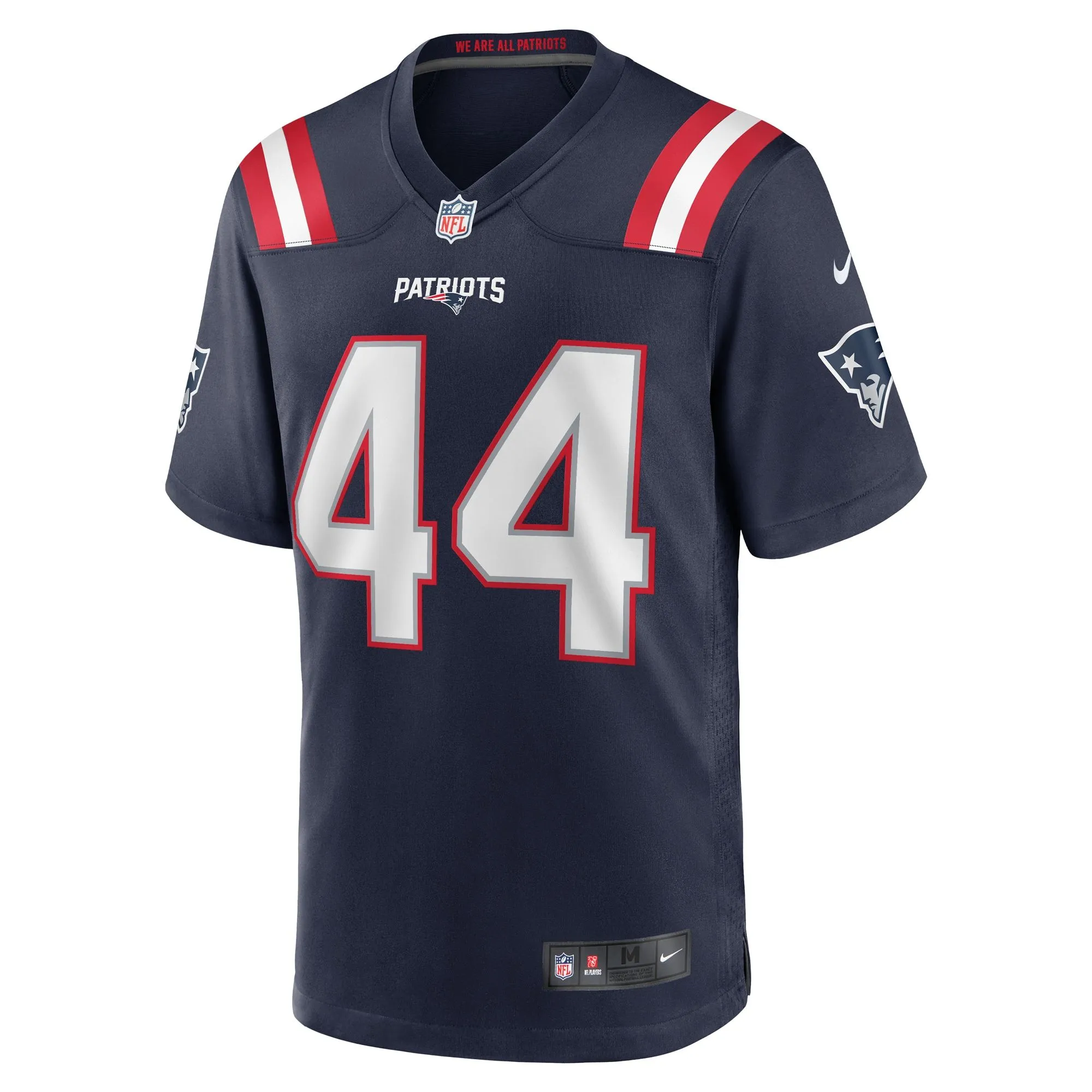 Joe Giles-Harris New England Patriots  Team Game Jersey -  Navy