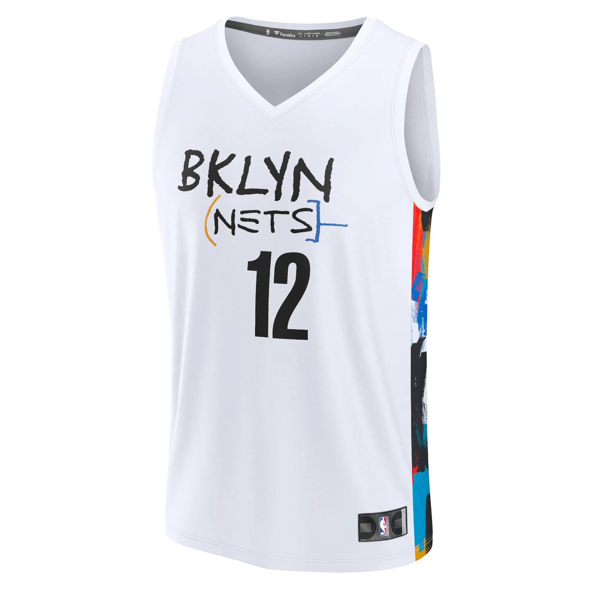 Joe Harris Brooklyn Nets Fanatics Branded Fastbreak Jersey - City Edition - White