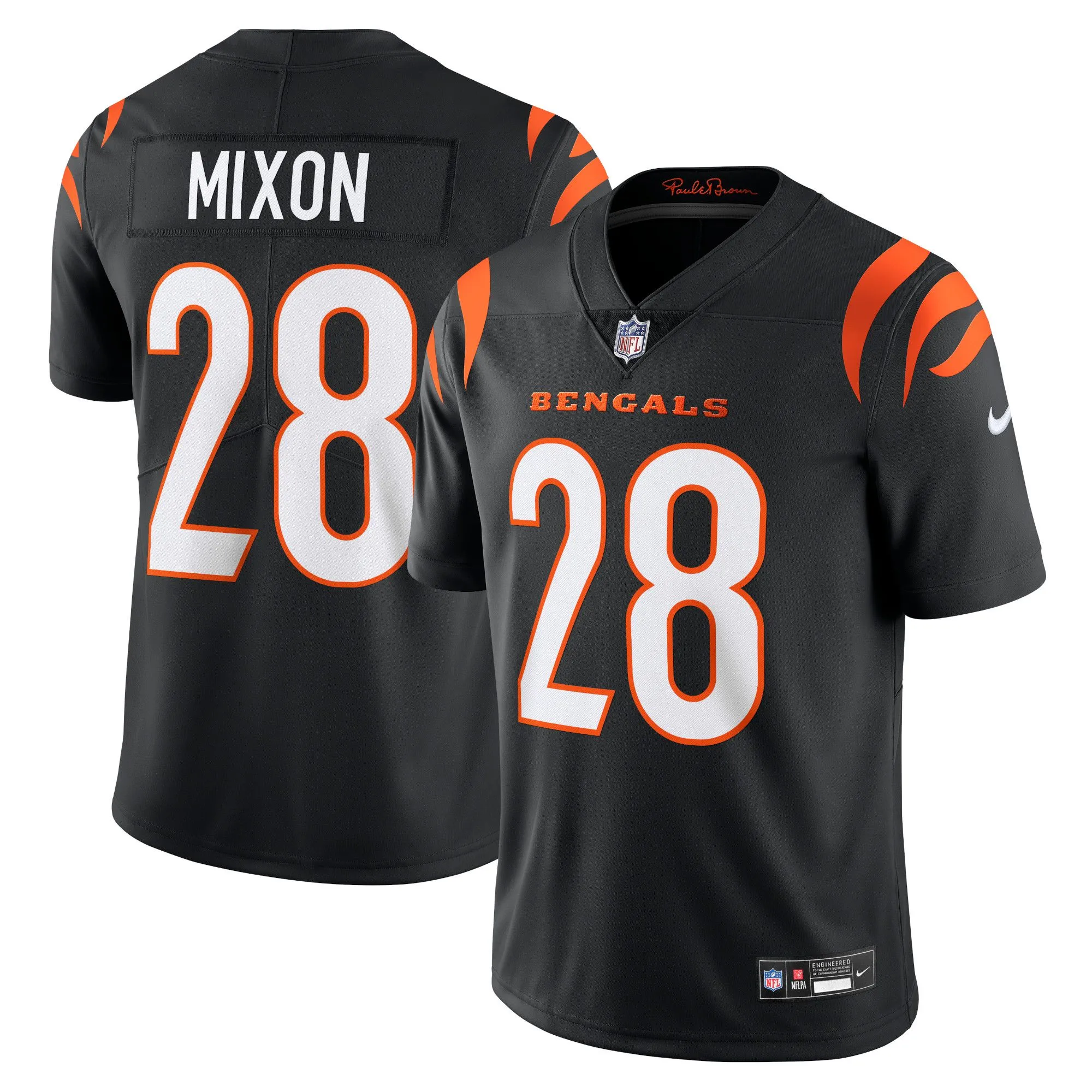 Joe Mixon Cincinnati Bengals   Vapor Untouchable Limited Jersey - Black