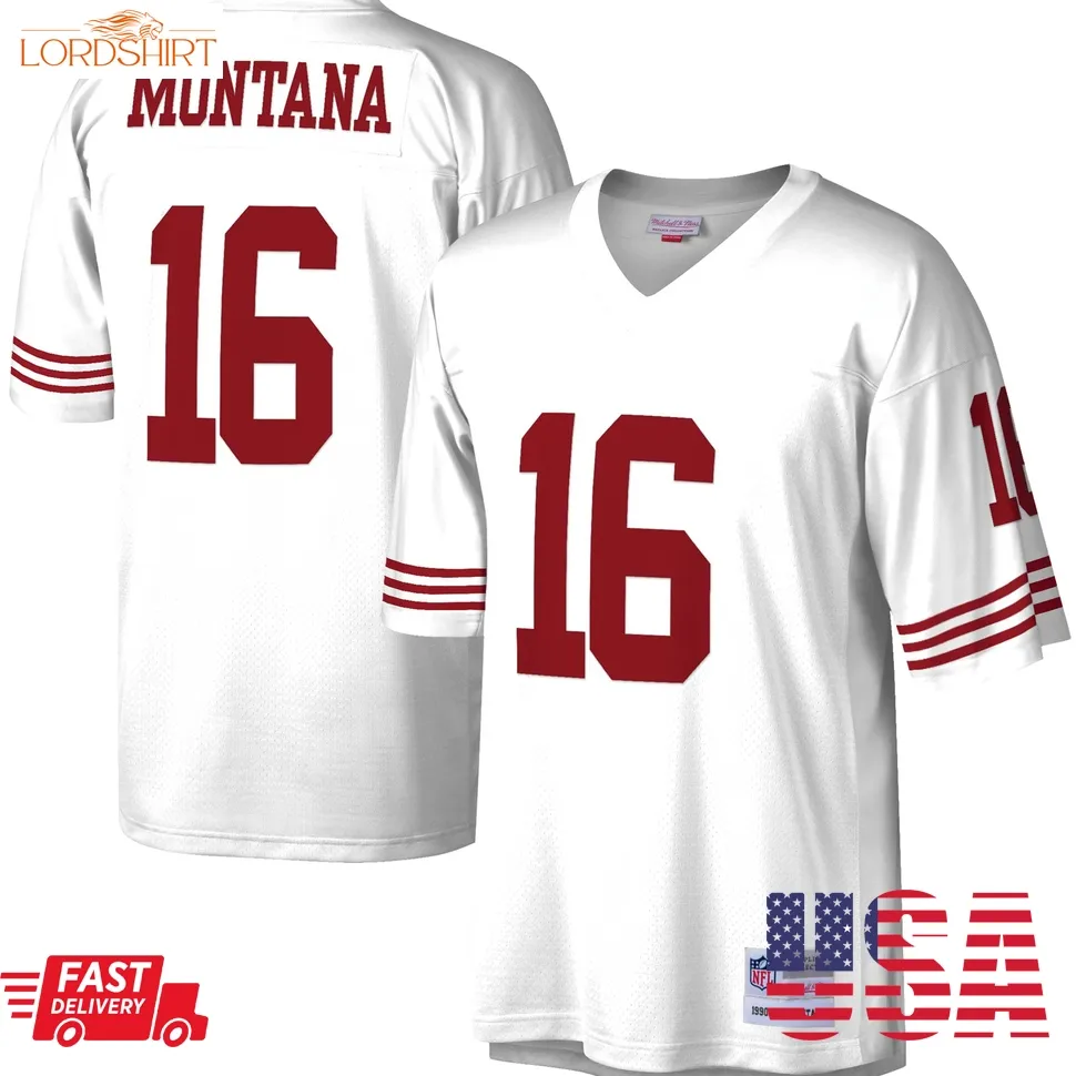 Joe Montana San Francisco 49Ers Mitchell & Ness Legacy Replica Jersey   White