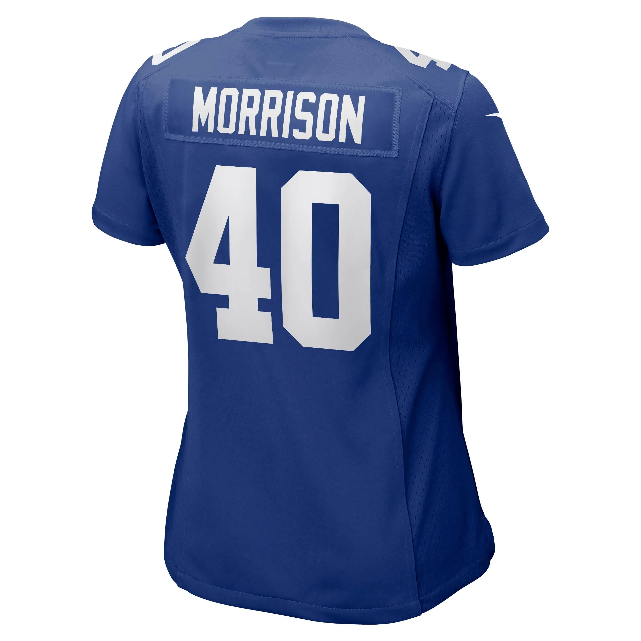 Joe Morrison New York Giants  Women's Retired Player Jersey - Royal