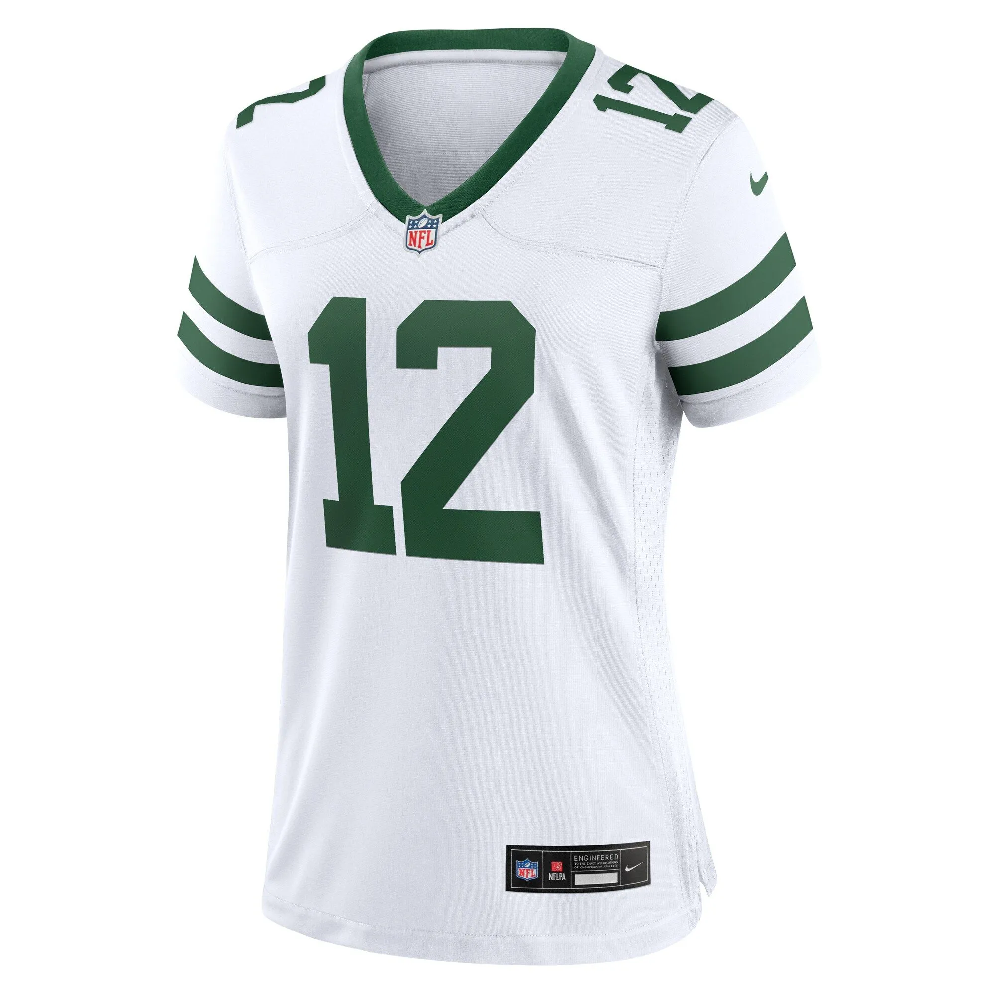 Joe Namath New York Jets  Women's Legacy Retired Player Game Jersey - White