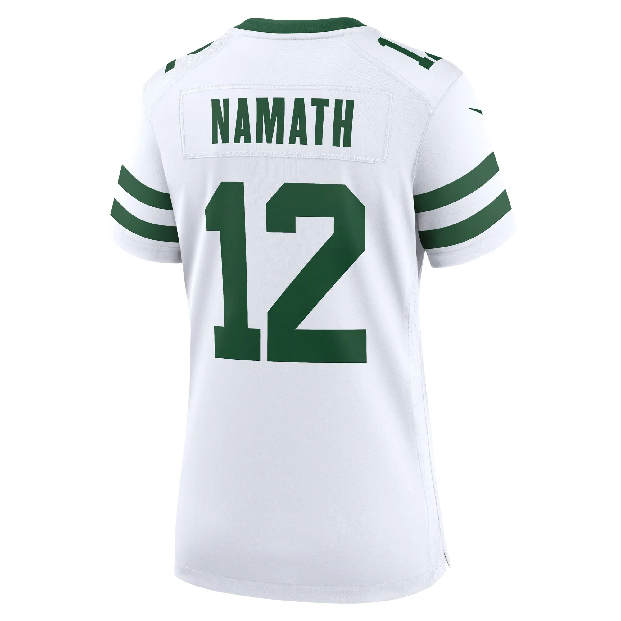 Joe Namath New York Jets  Women's Legacy Retired Player Game Jersey - White