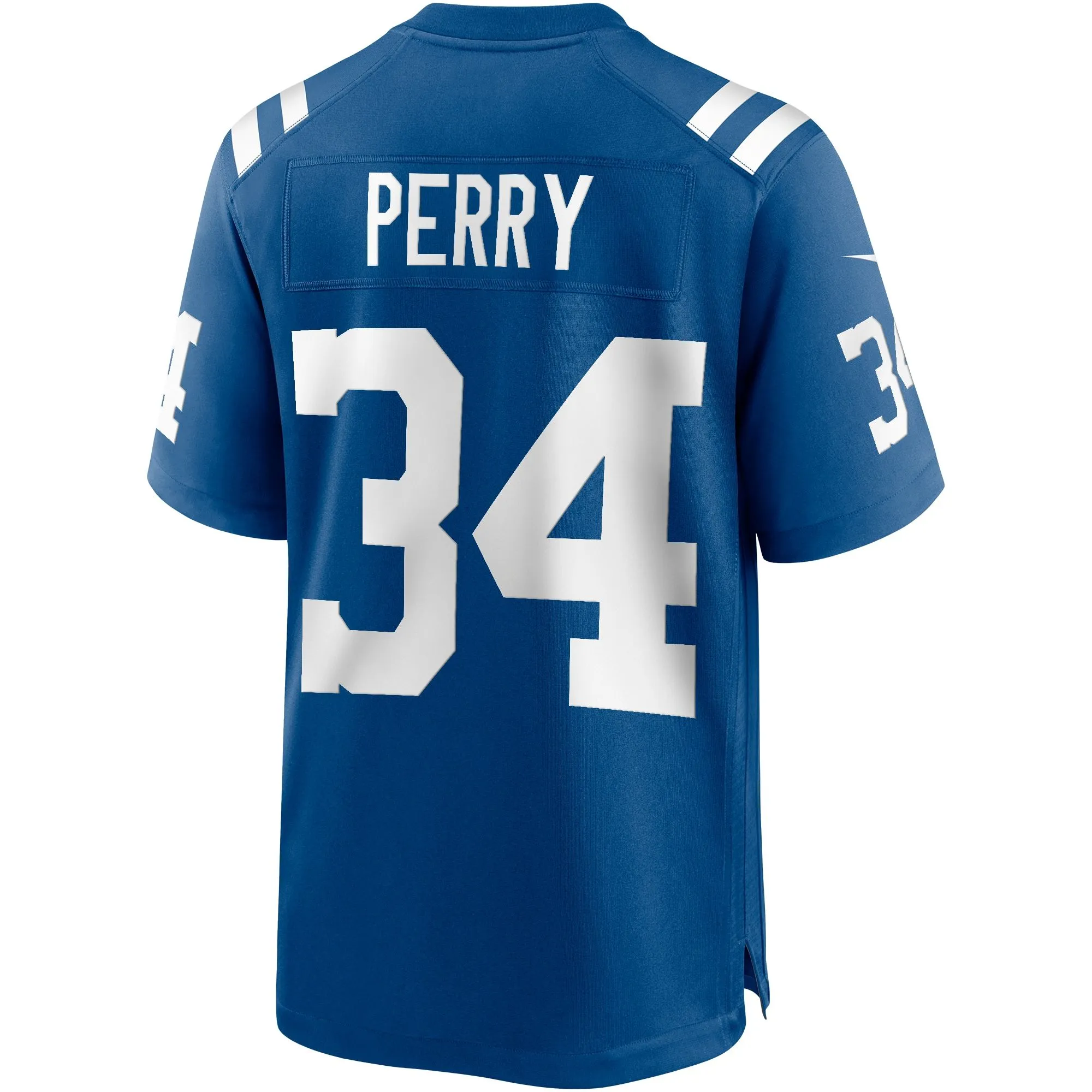 Joe Perry Indianapolis Colts  Game Retired Player Jersey - Royal