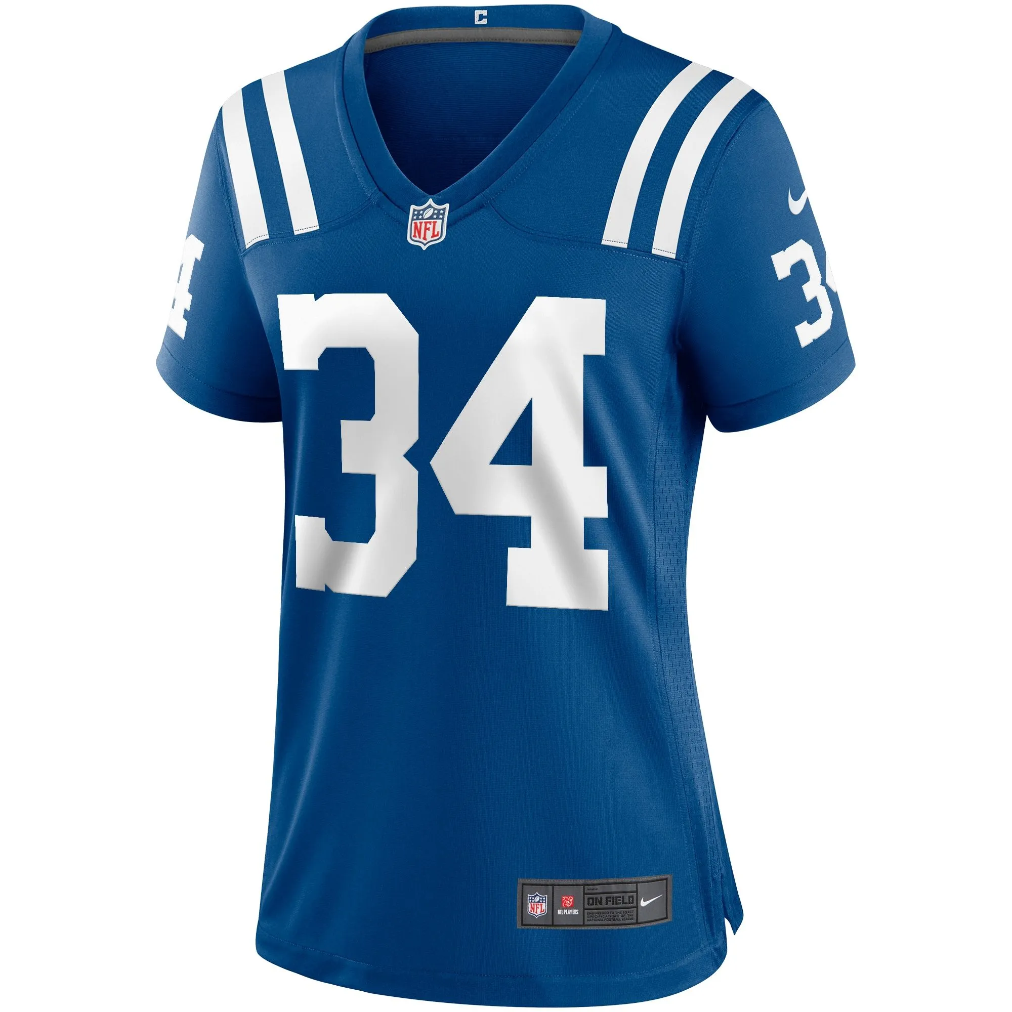 Joe Perry Indianapolis Colts  Women's Game Retired Player Jersey - Royal