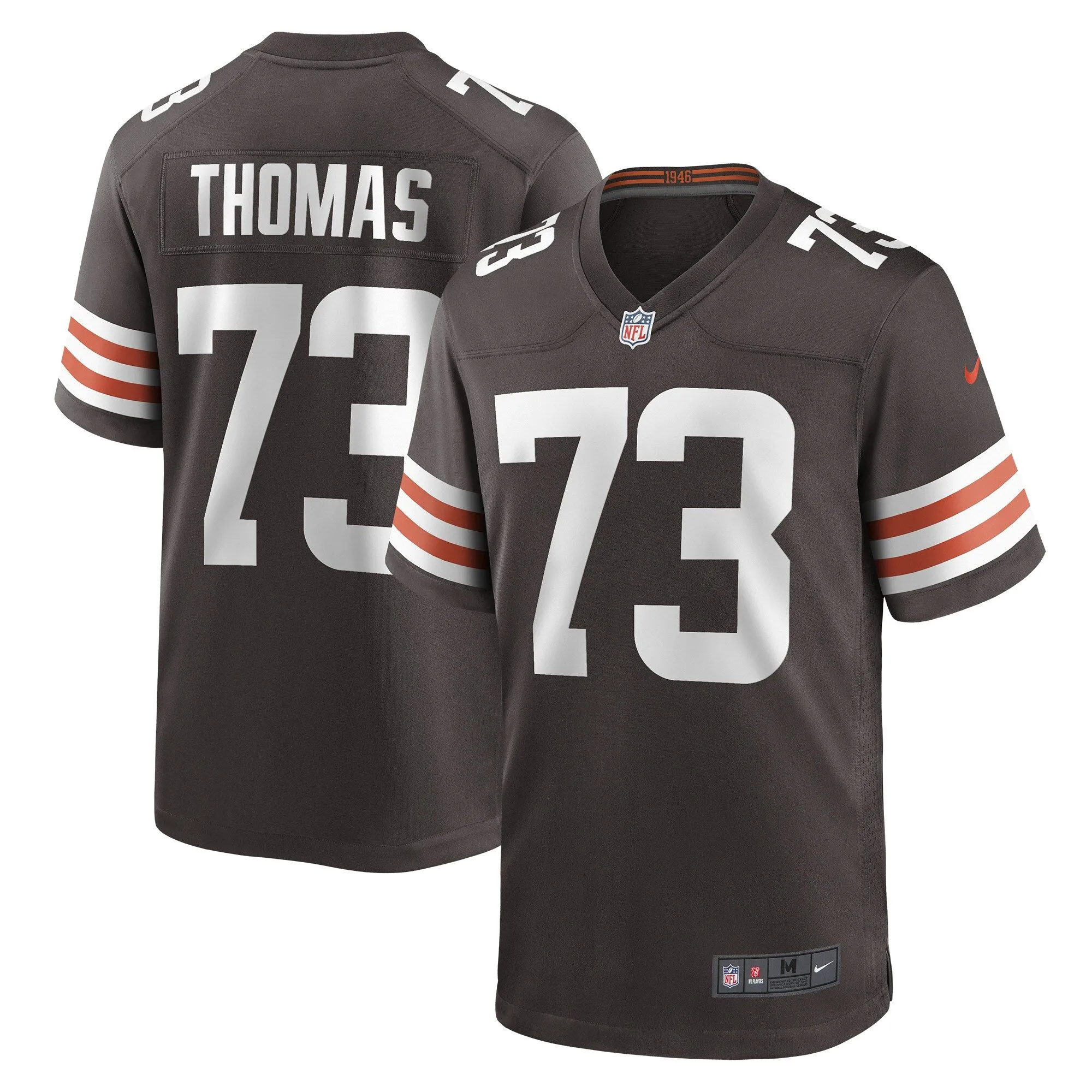 Joe Thomas Cleveland Browns  Retired Game Player Jersey - Brown