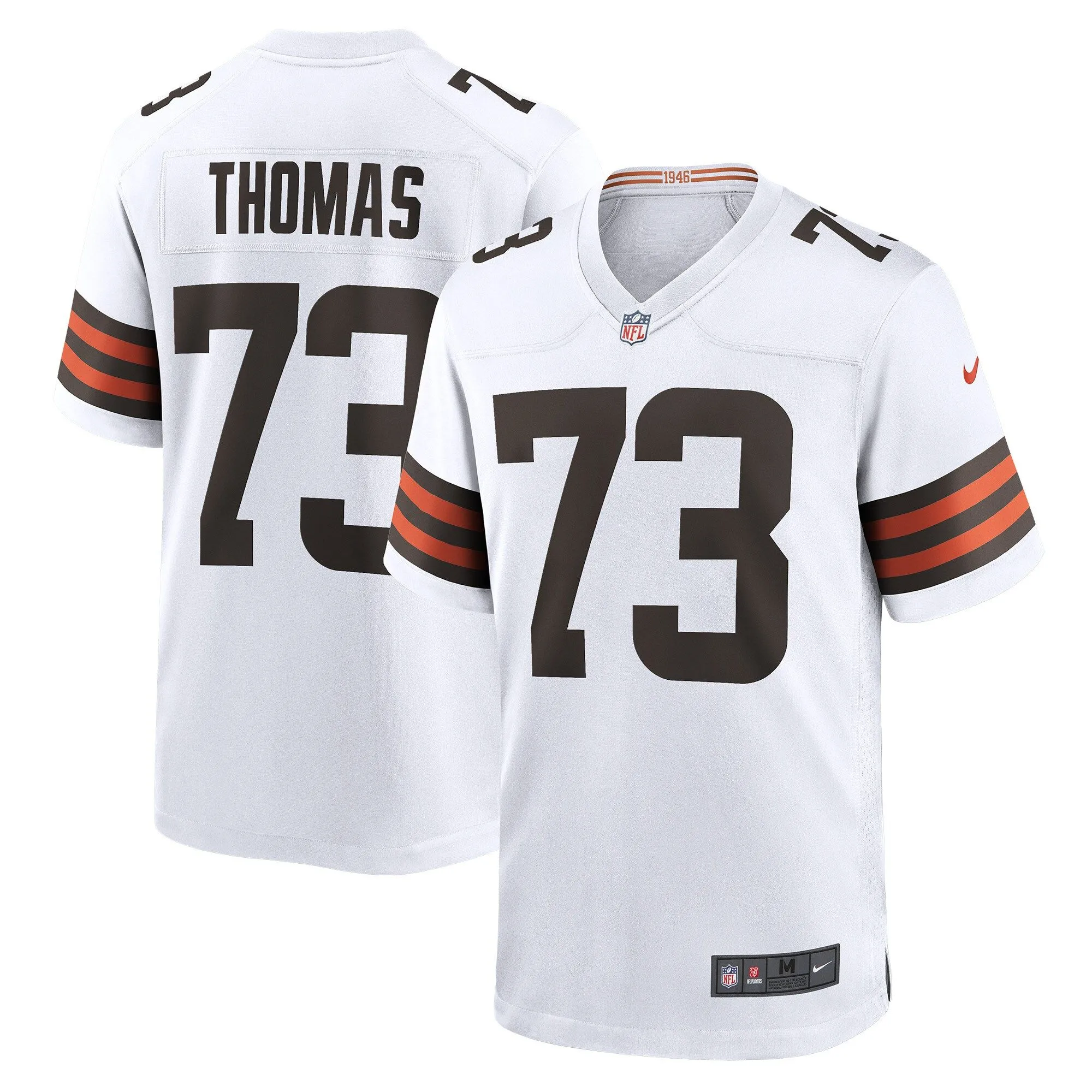 Joe Thomas Cleveland Browns  Retired Game Player Jersey - White