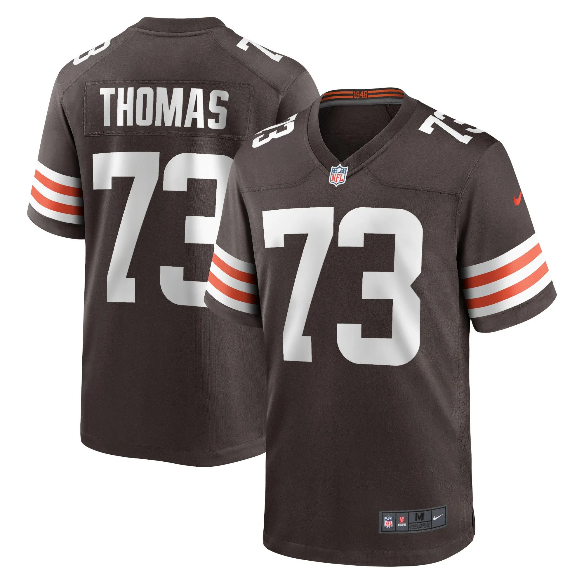 Joe Thomas Cleveland Browns  Retired Player Game Jersey - Brown