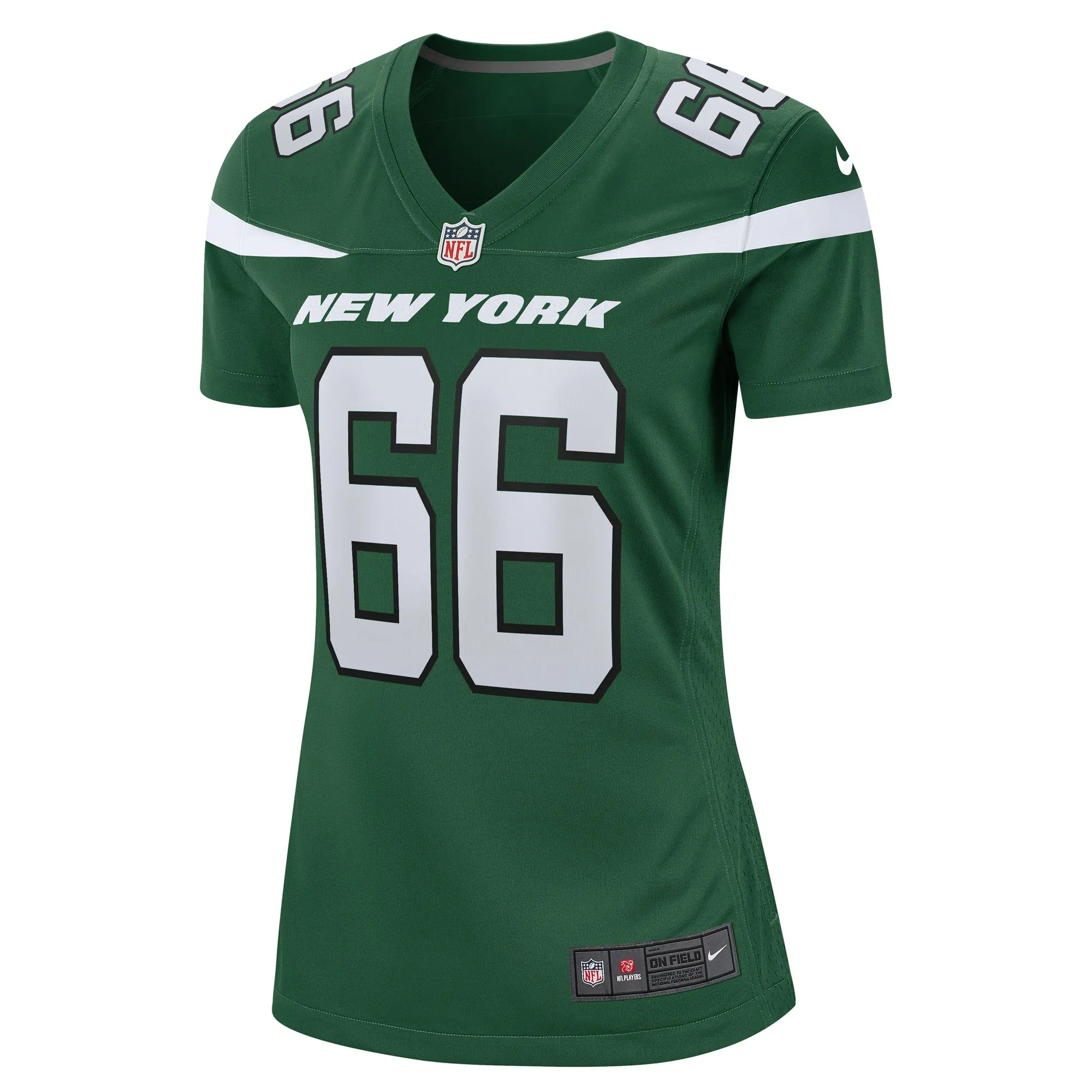 Joe Tippmann New York Jets  Women's  Game Jersey - Gotham Green