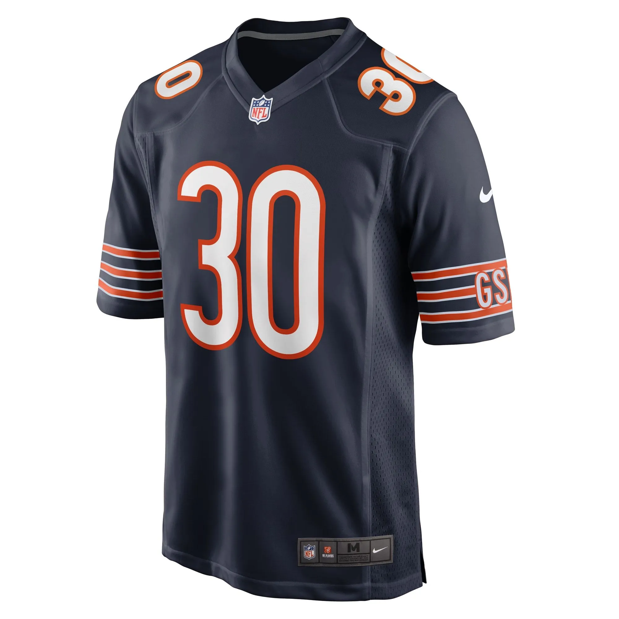 Joejuan Williams Chicago Bears   Game Jersey -  Navy