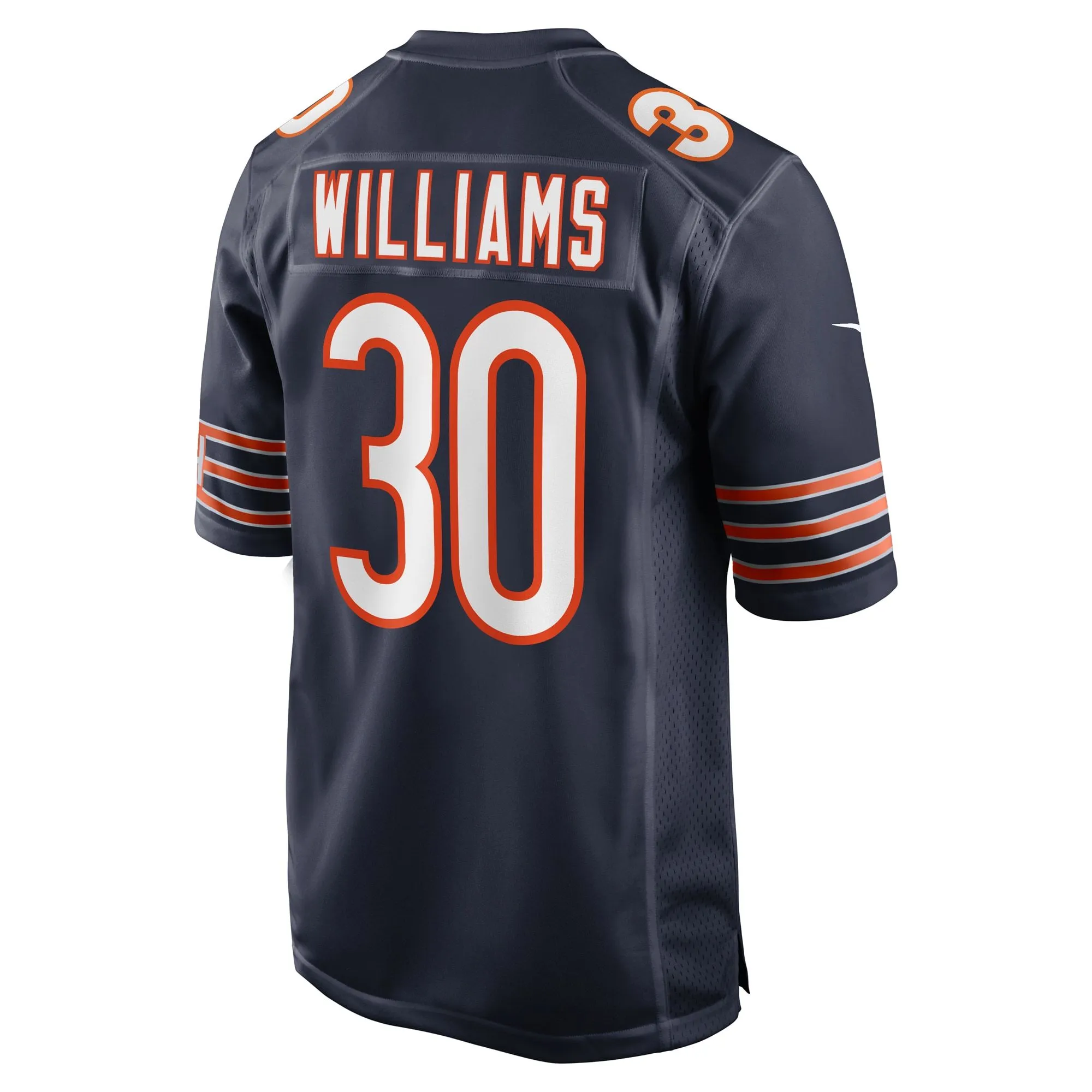 Joejuan Williams Chicago Bears   Game Jersey -  Navy