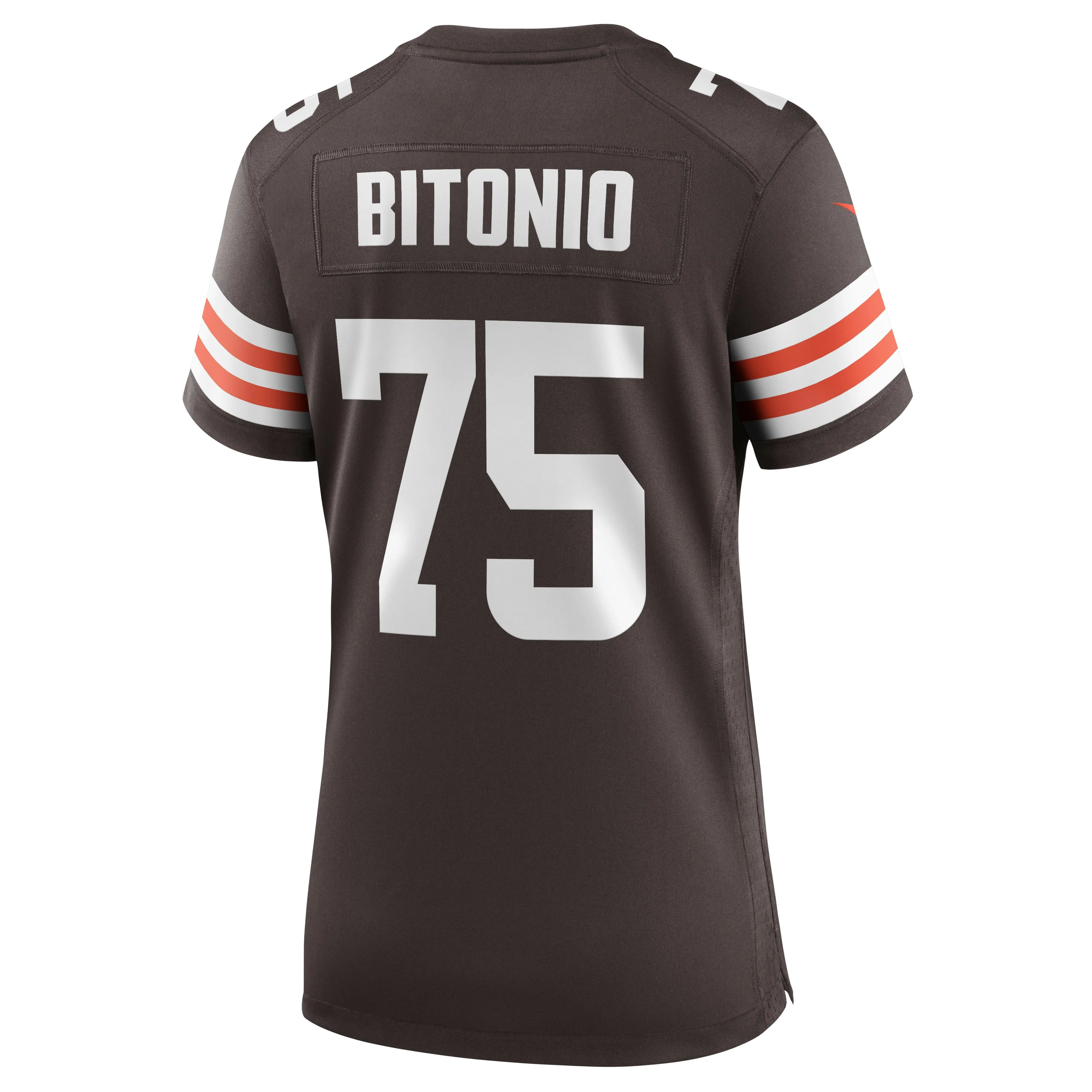 Joel Bitonio Cleveland Browns  Women's Game Jersey - Brown