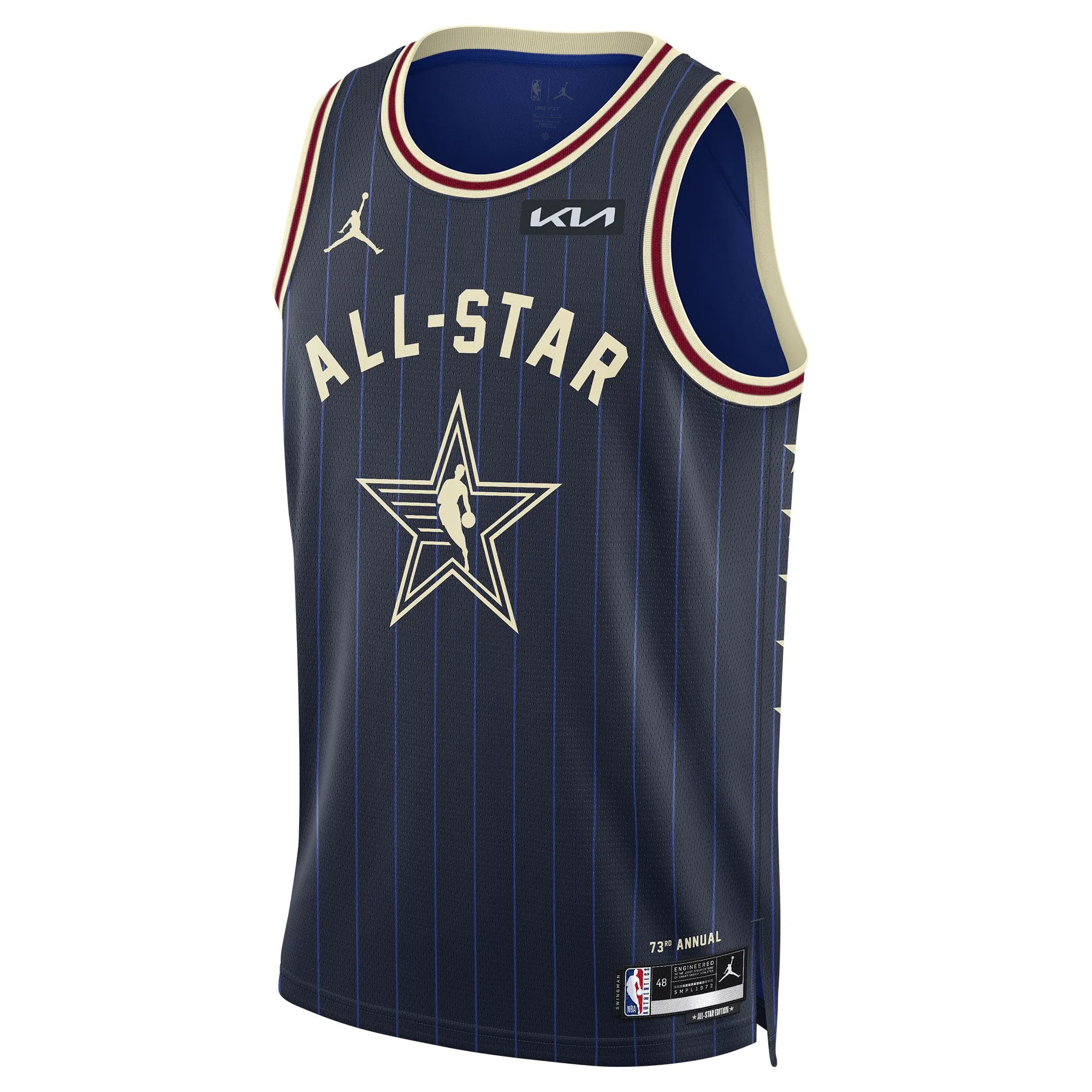 Joel Embiid Jordan Brand Unisex 2024 NBA All-Star Game Swingman Jersey - Navy