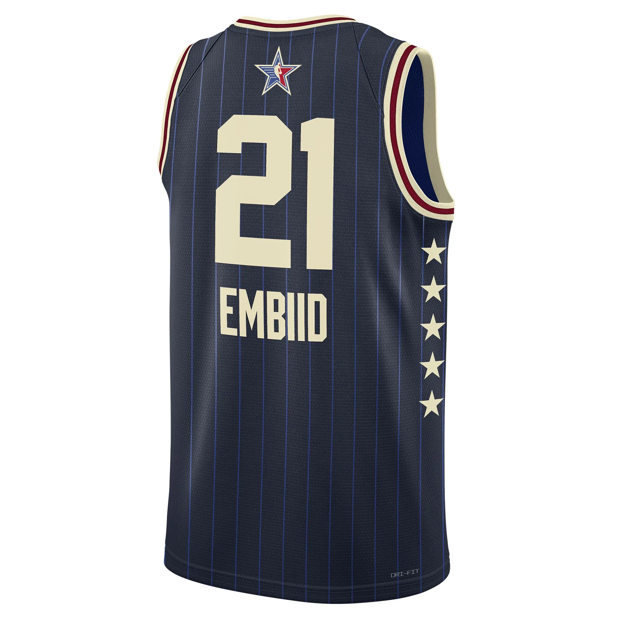 Joel Embiid Jordan Brand Unisex 2024 NBA All-Star Game Swingman Jersey - Navy