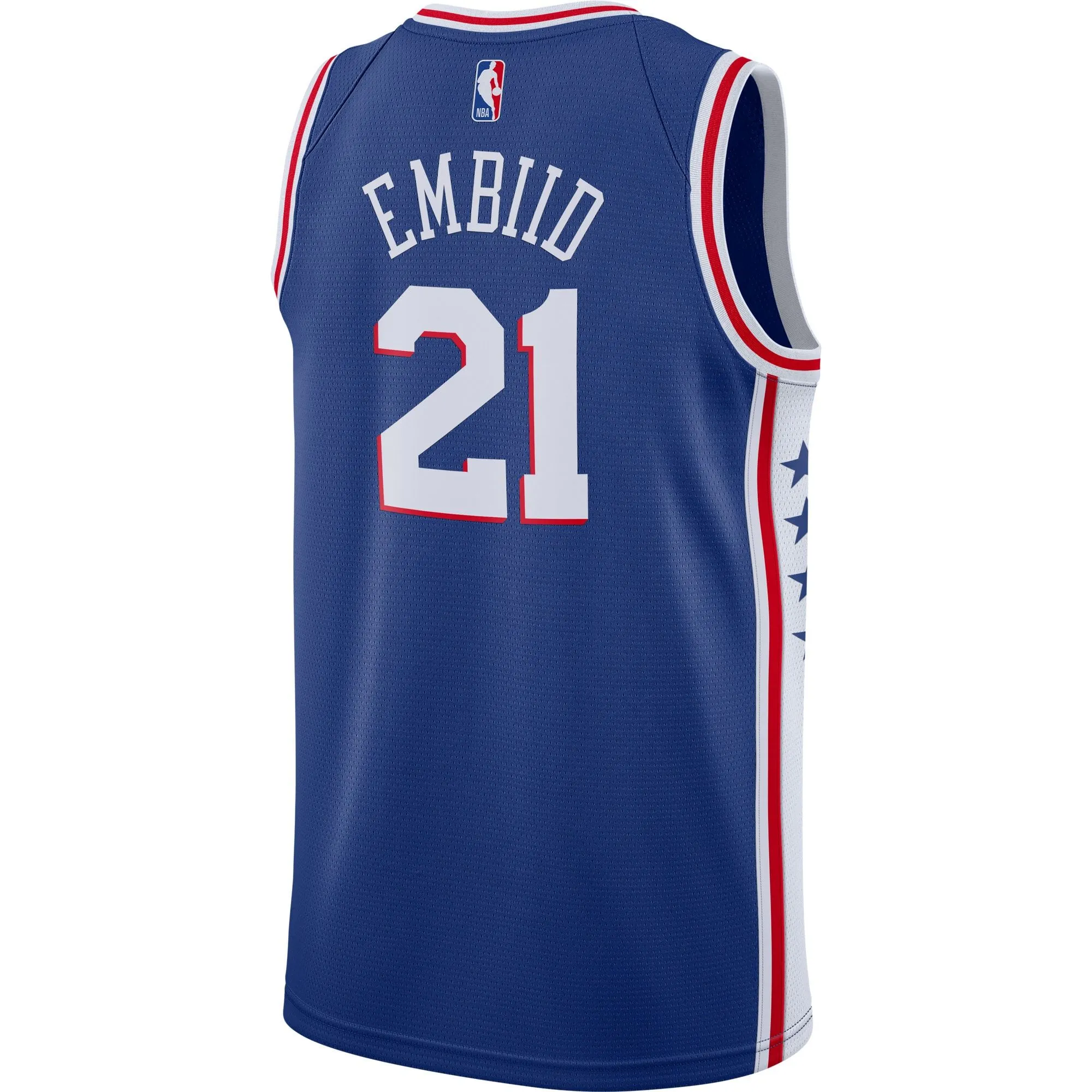 Joel Embiid Philadelphia 76ers  2019/2020 Swingman Jersey - Icon Edition - Royal