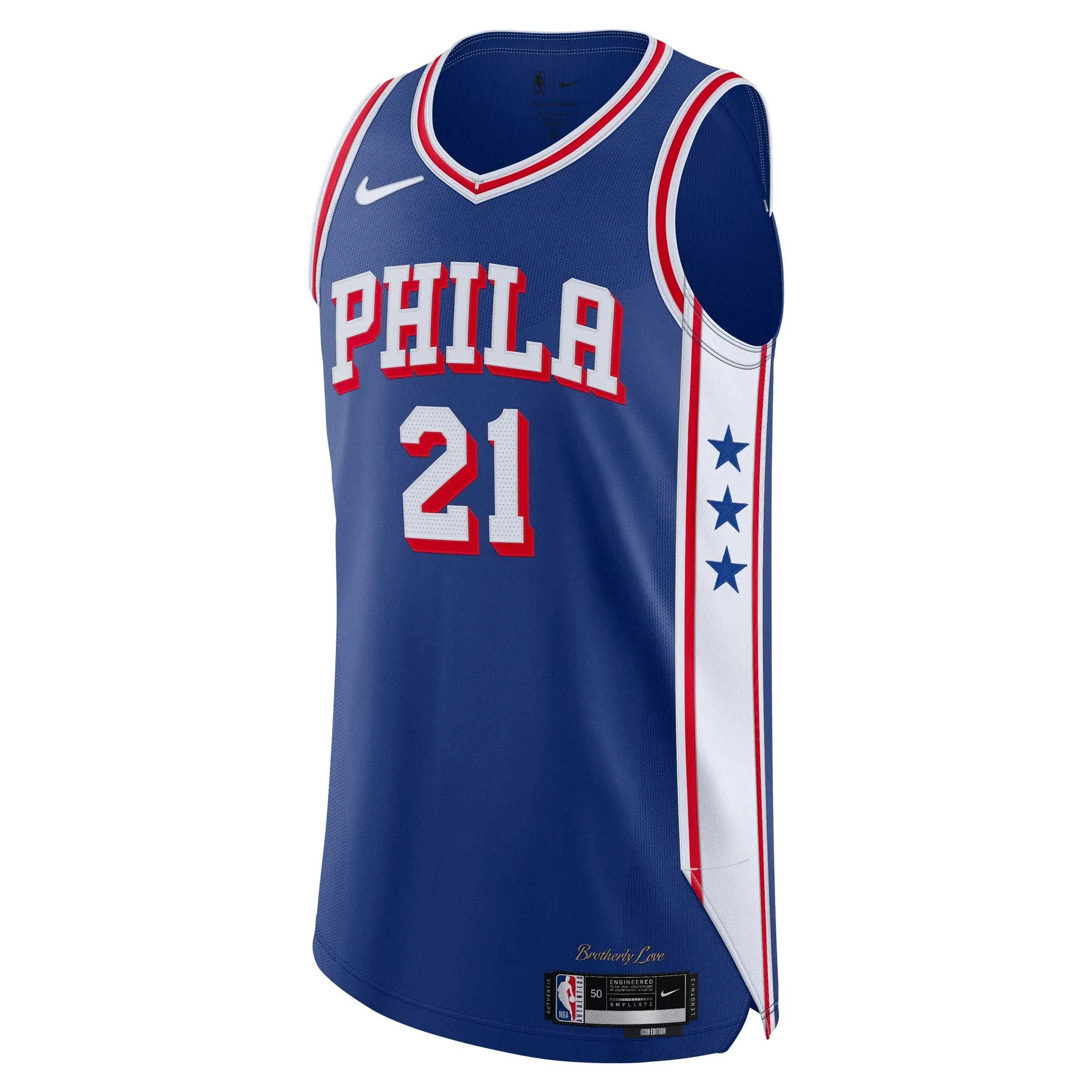 Joel Embiid Philadelphia 76ers   Jersey - Icon Edition - Royal