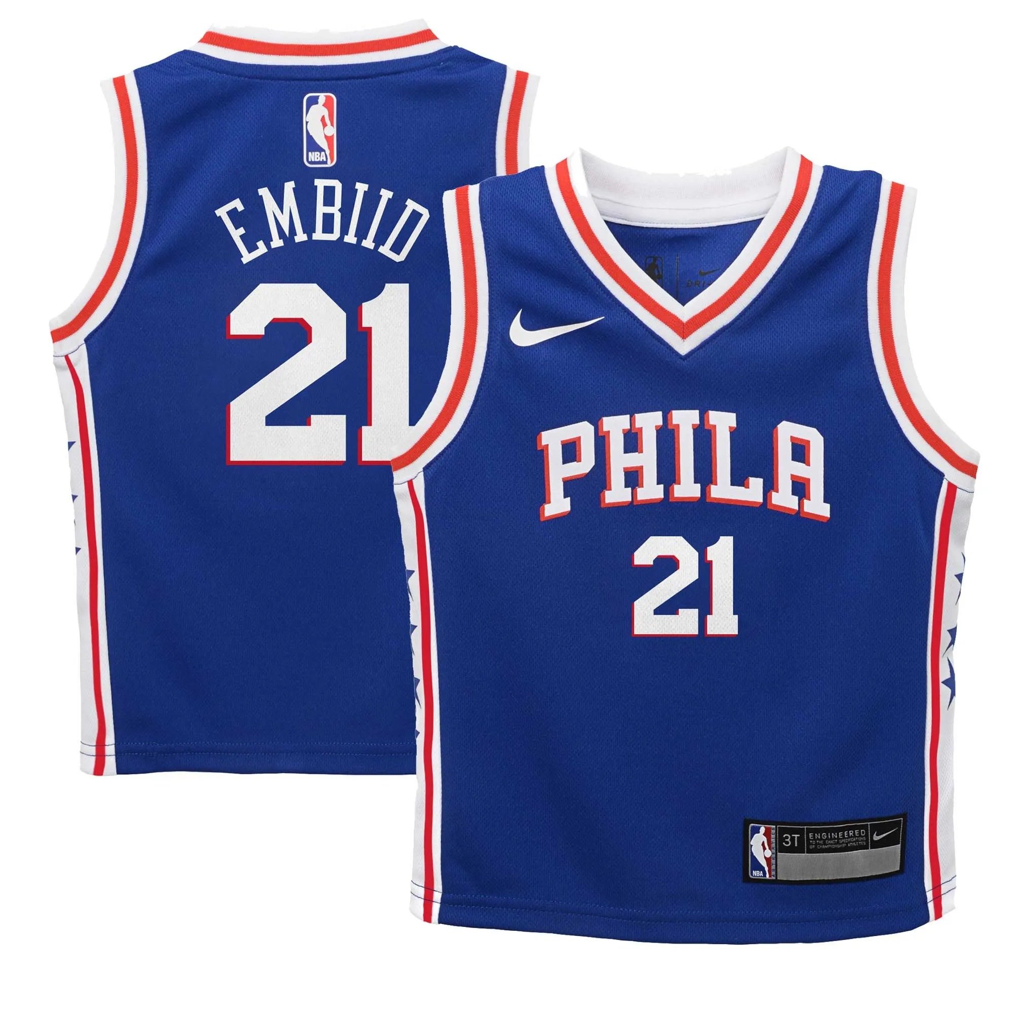 Joel Embiid Philadelphia 76ers  Preschool Swingman Player Jersey - Icon Edition - Royal